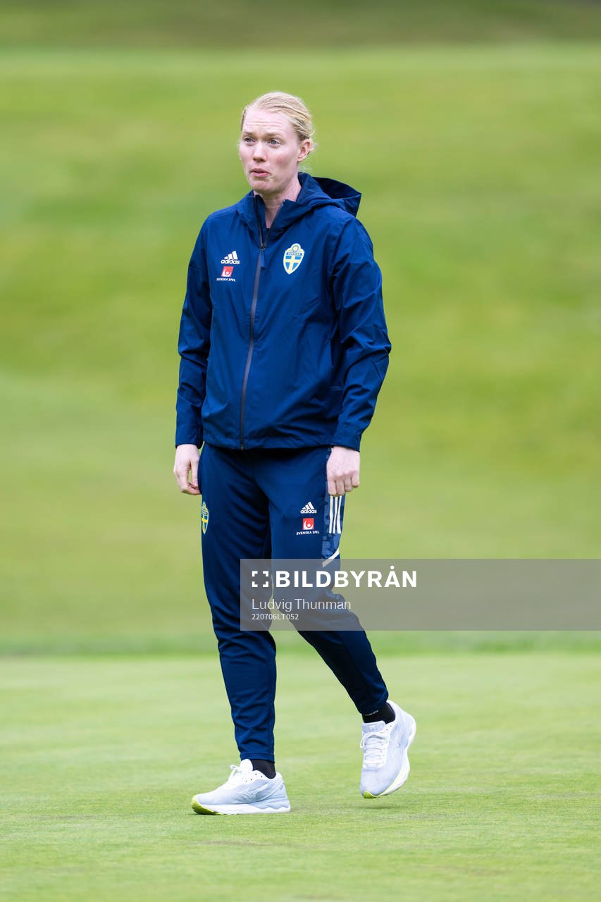 Goalkeeper Hedvig Lindahl of Sweden