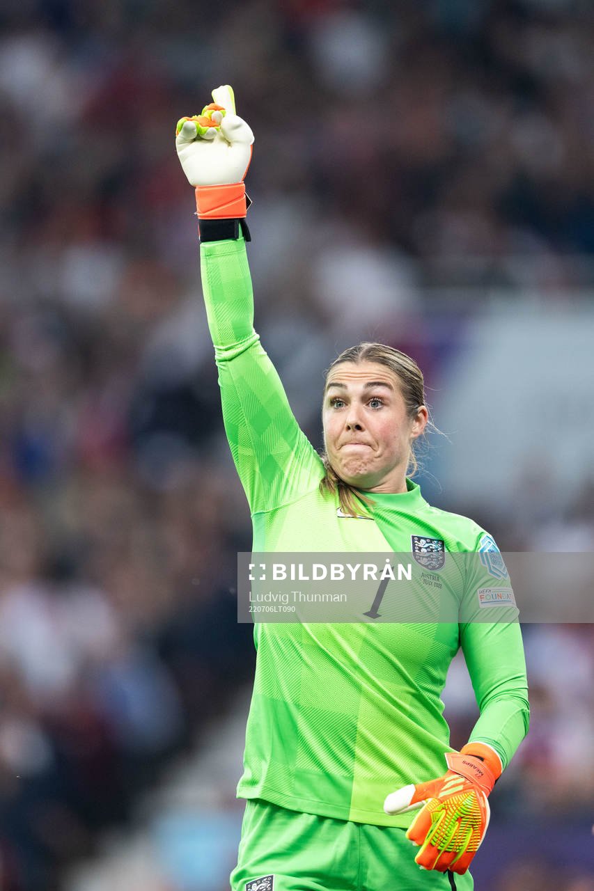 Goalkeeper Alexandra Mary Earps of England