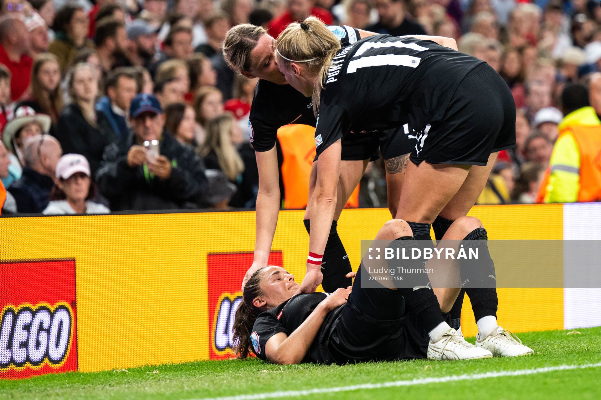 Laura Feiersinger of Austria in pain