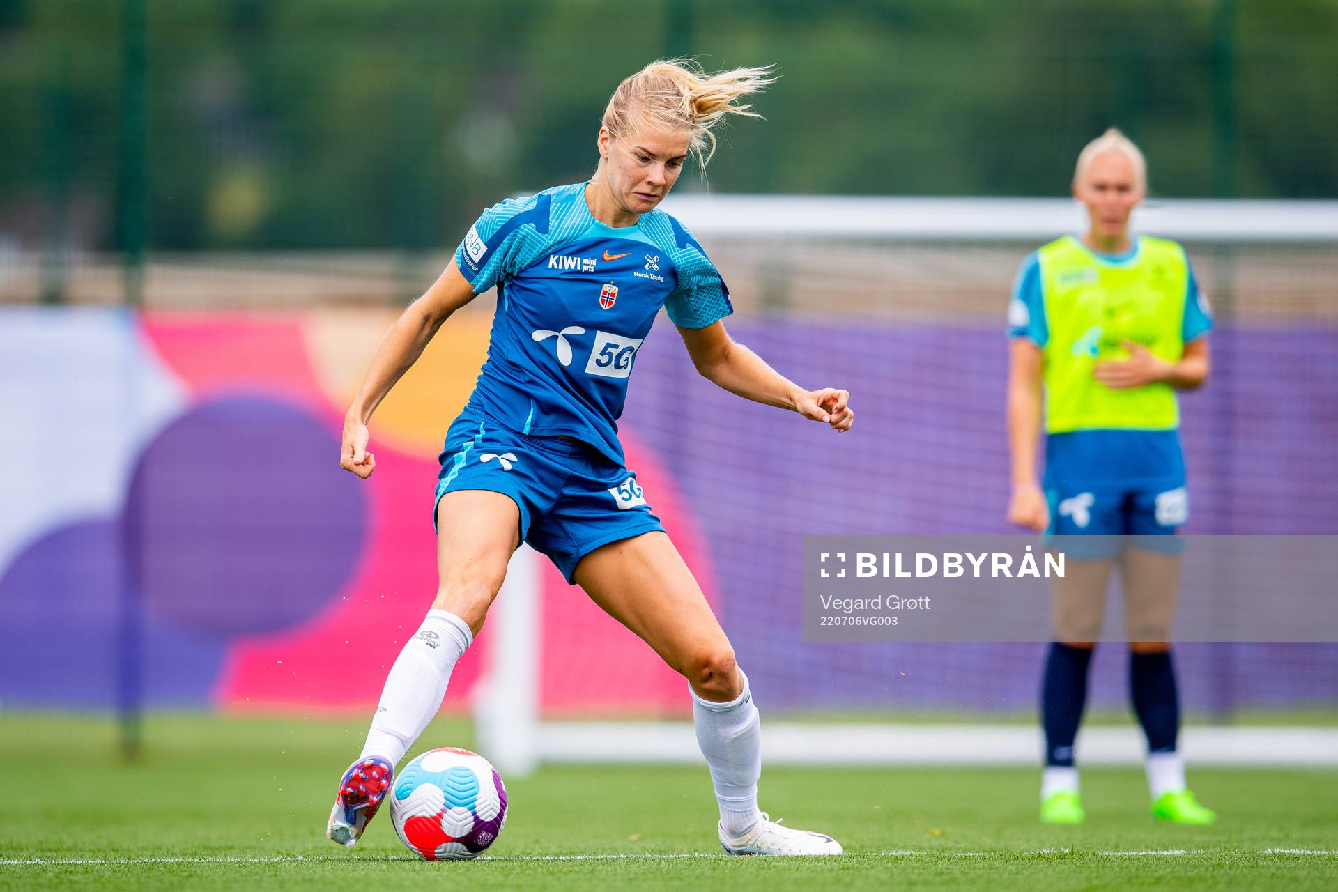 Ada Hegerberg of the Norwegian national football team at a