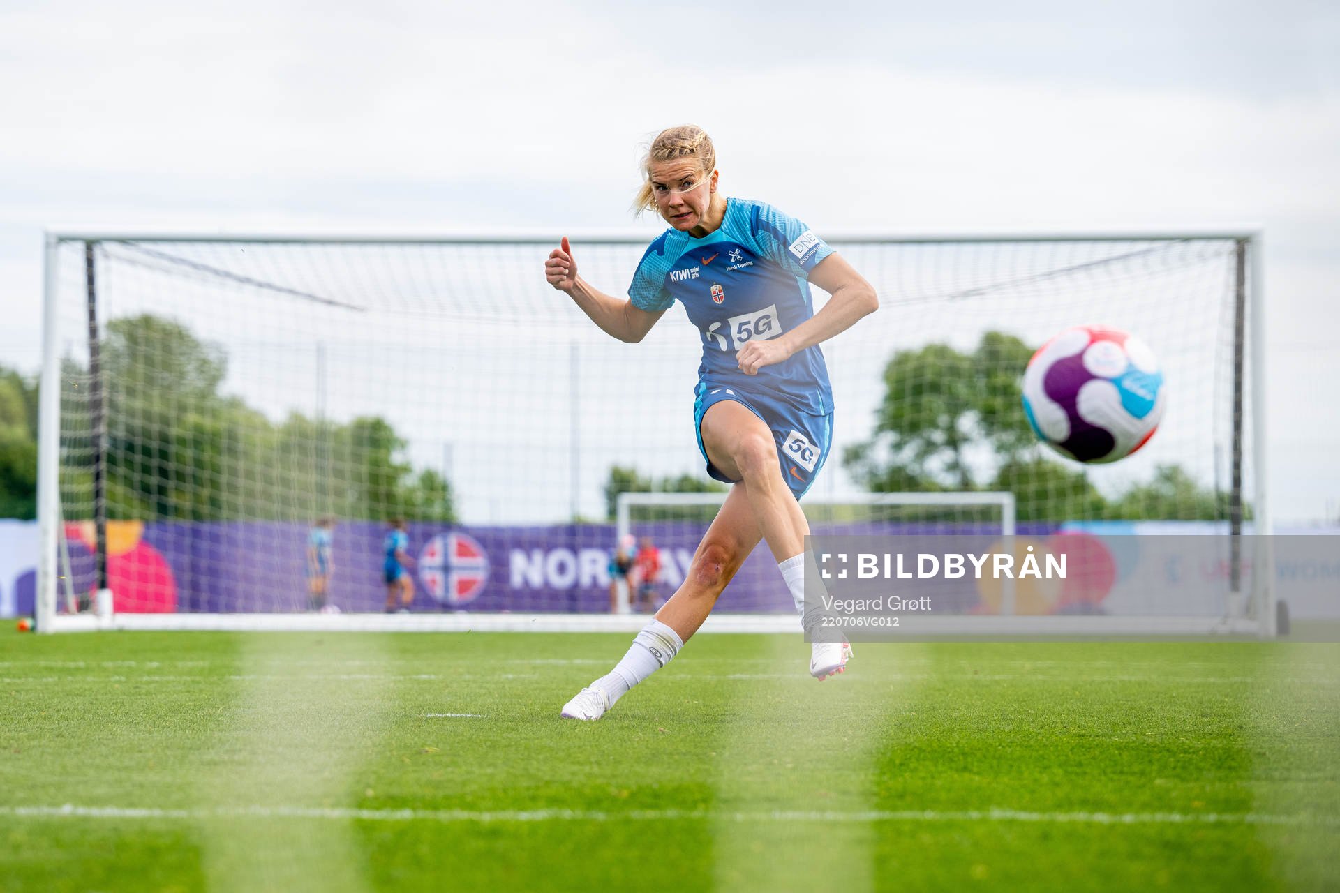 Ada Hegerberg of the Norwegian national football team at a