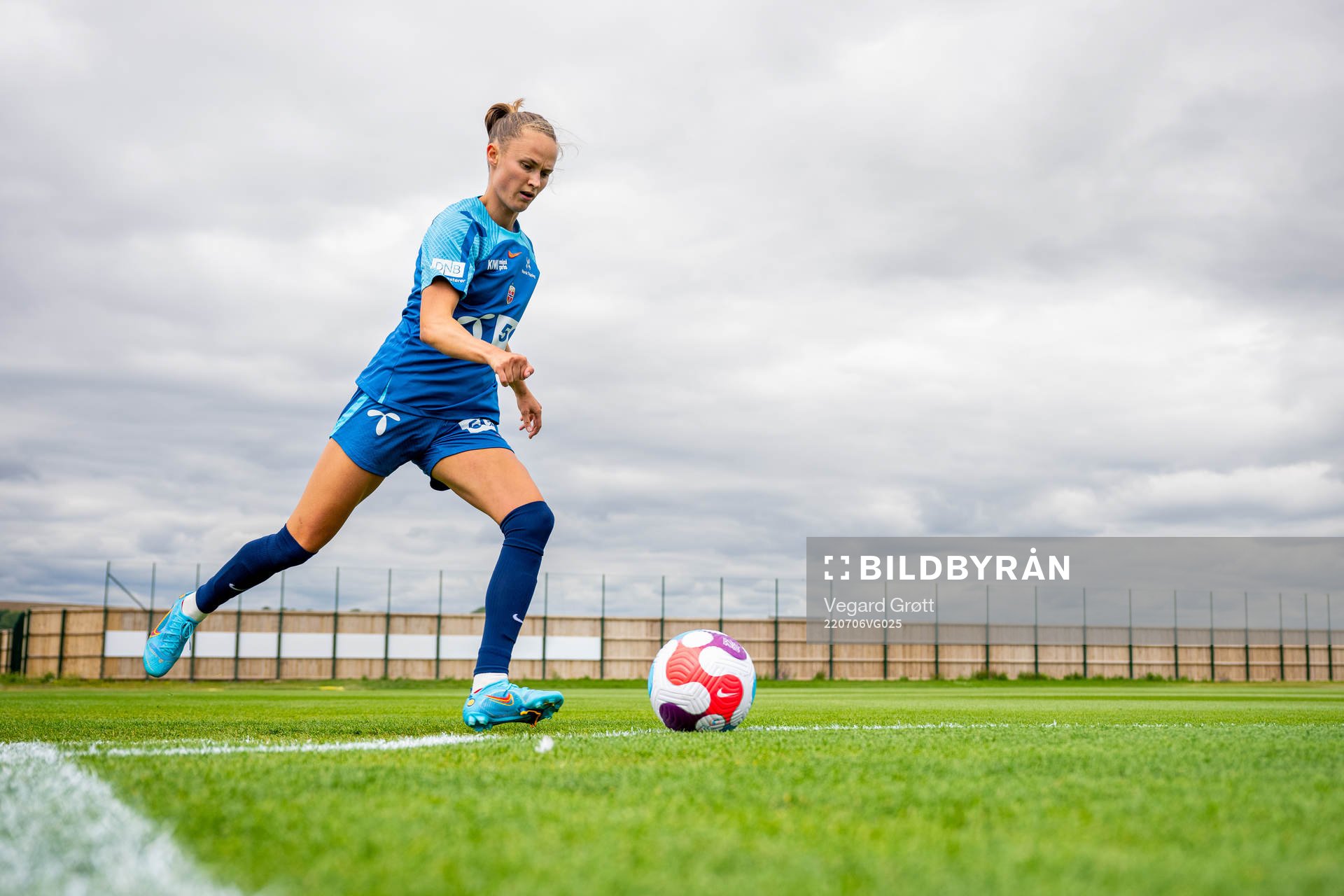 Caroline Graham Hansen of the Norwegian national football