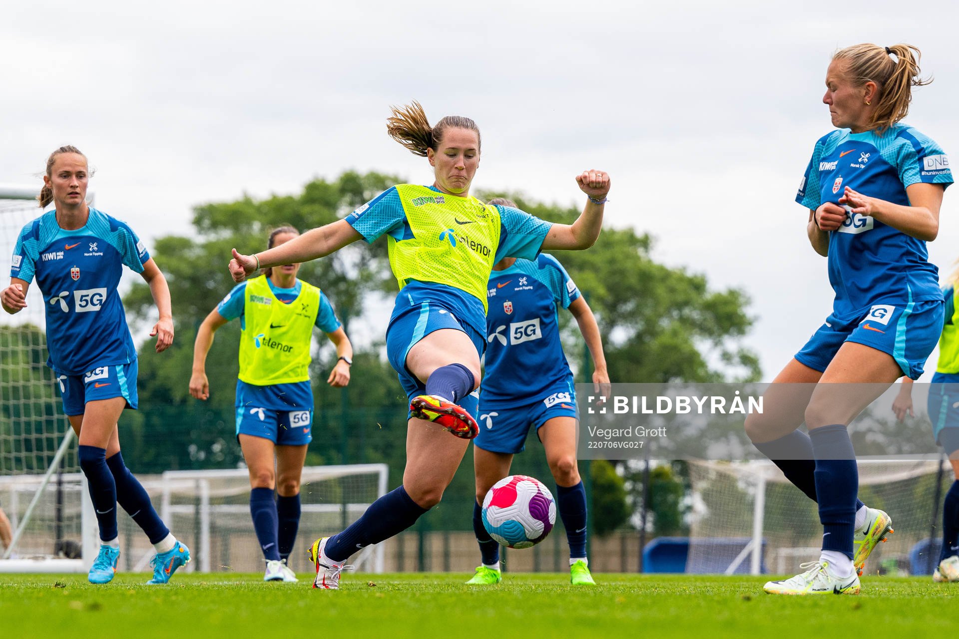 Elisabeth Terland of the Norwegian national football team