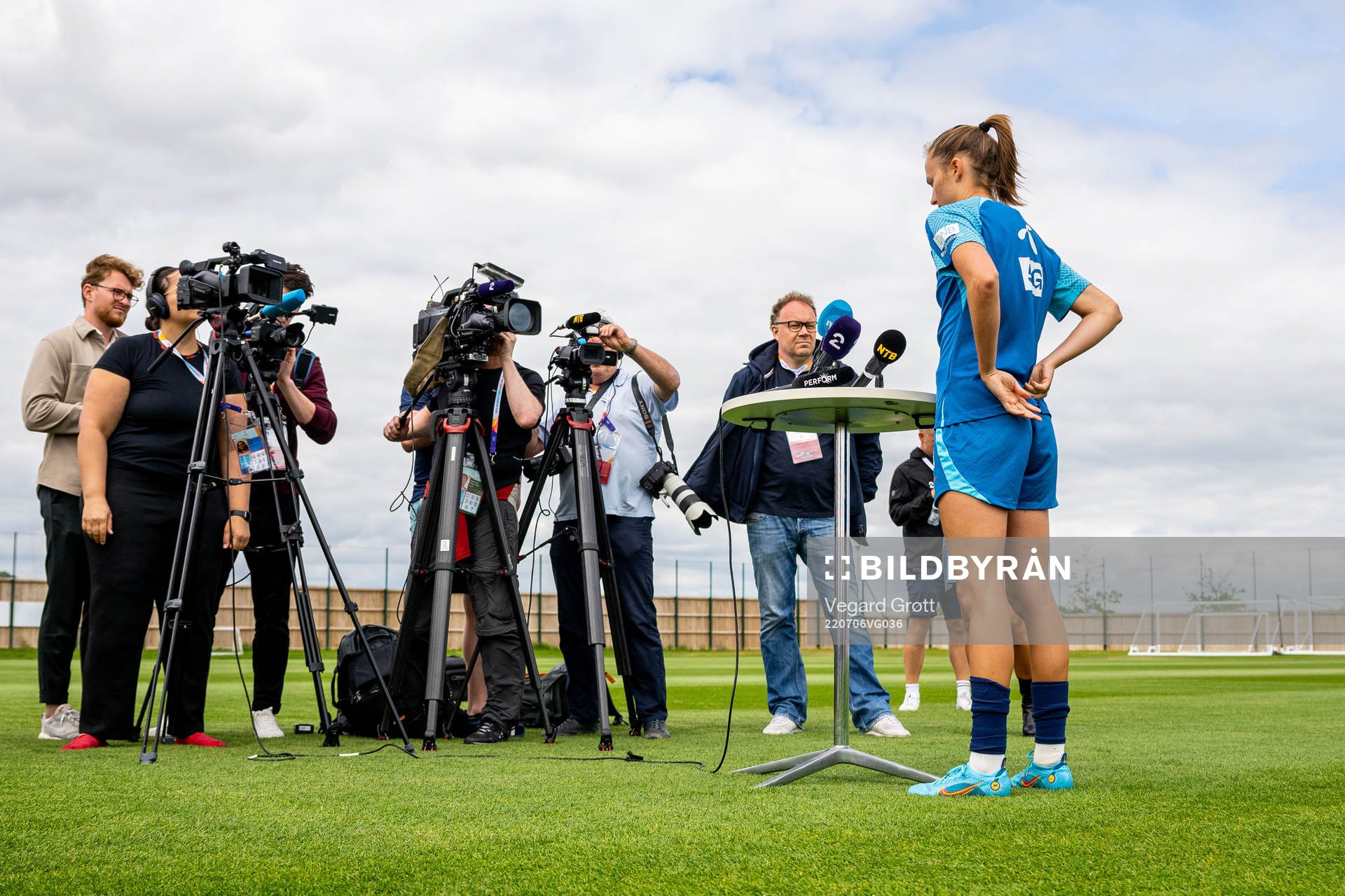 Caroline Graham Hansen of the Norwegian national football