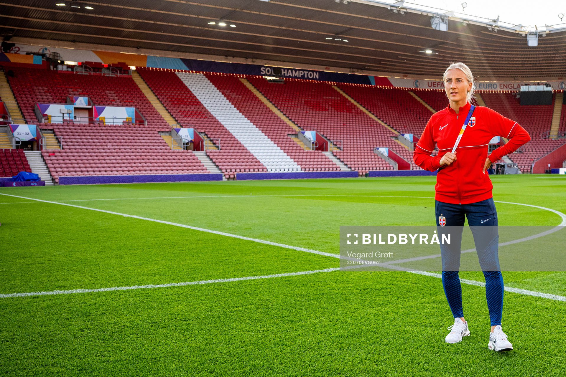 Anja Sønstevold of the Norwegian national football team