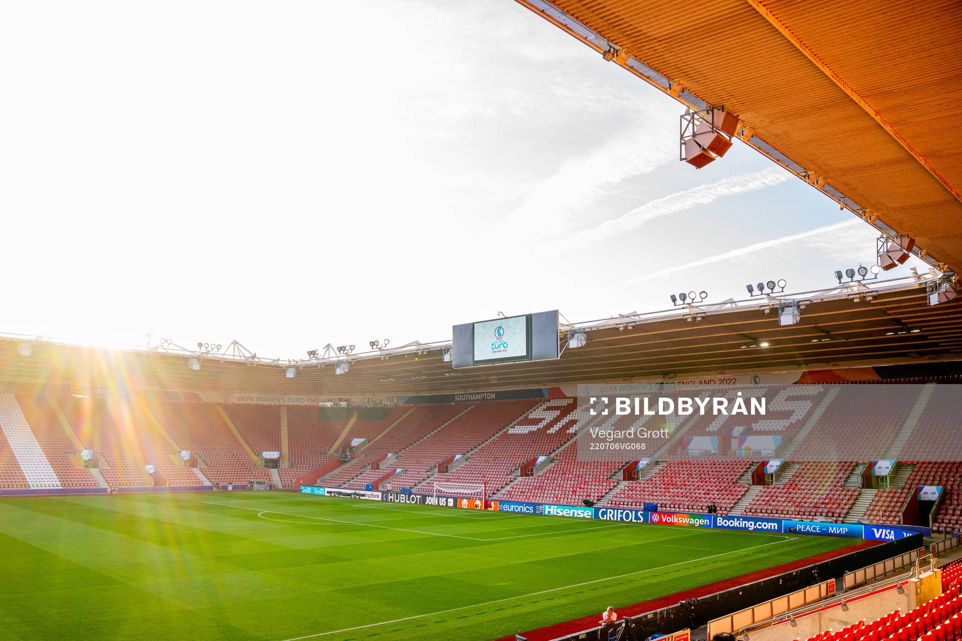 General view of St Mary's Stadium