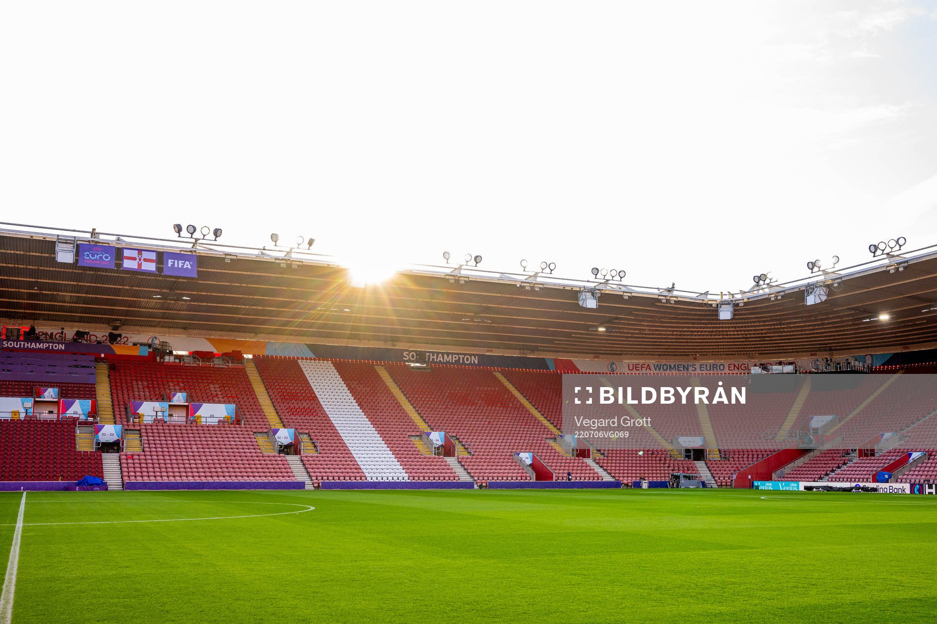 General view of St Mary's Stadium
