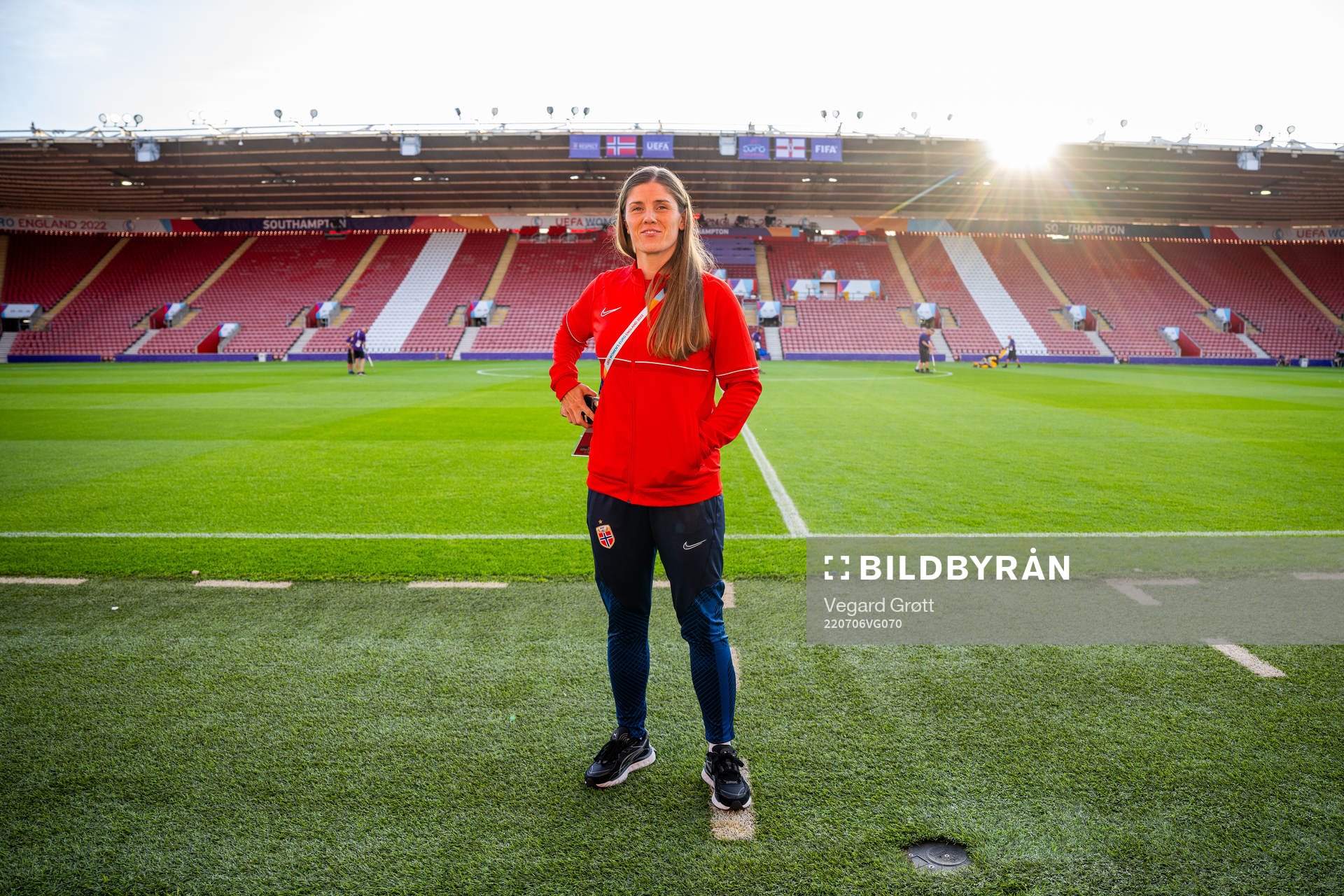Maren Mjelde of the Norwegian national football team