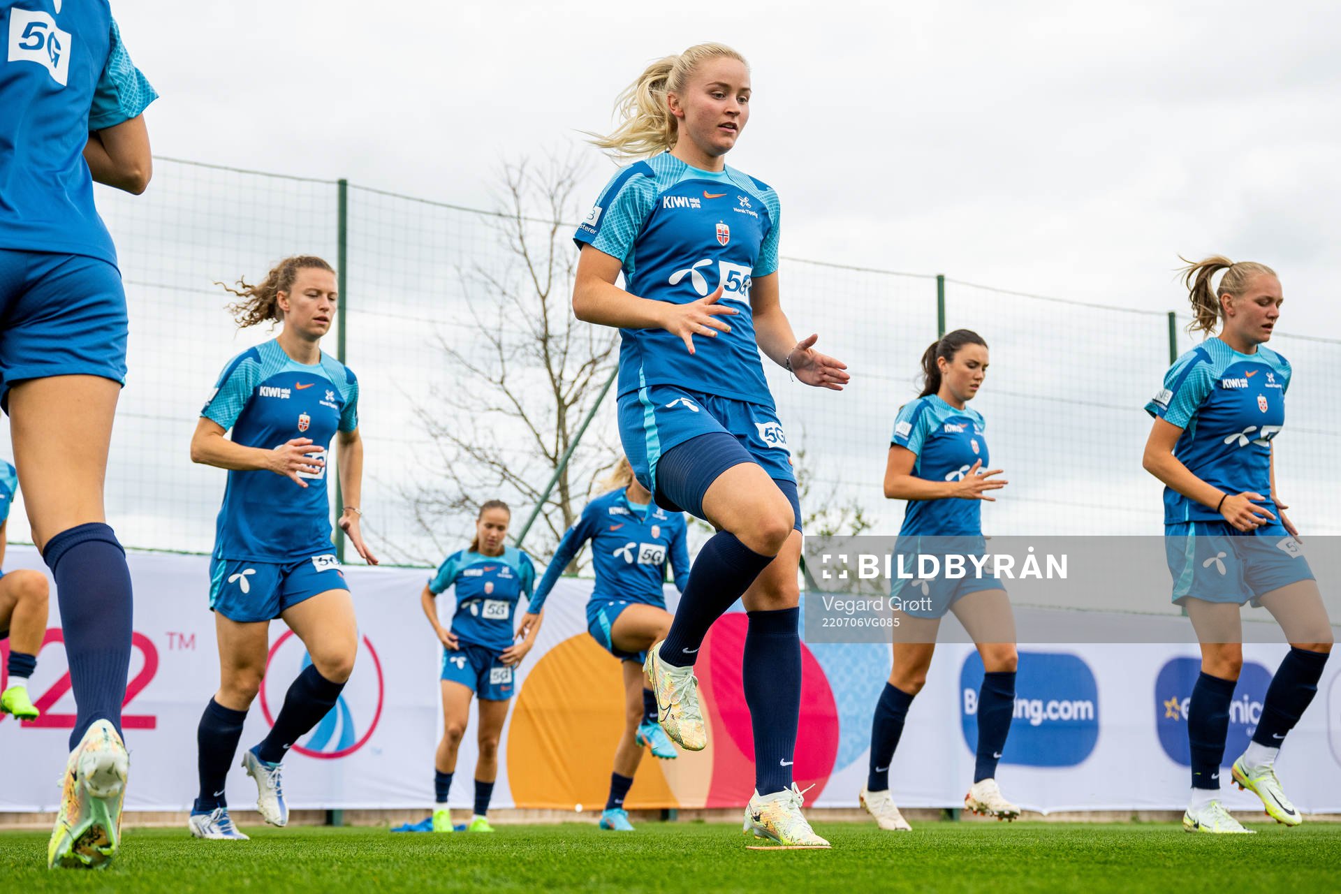 Anna Jøsendal of the Norwegian national football team at a