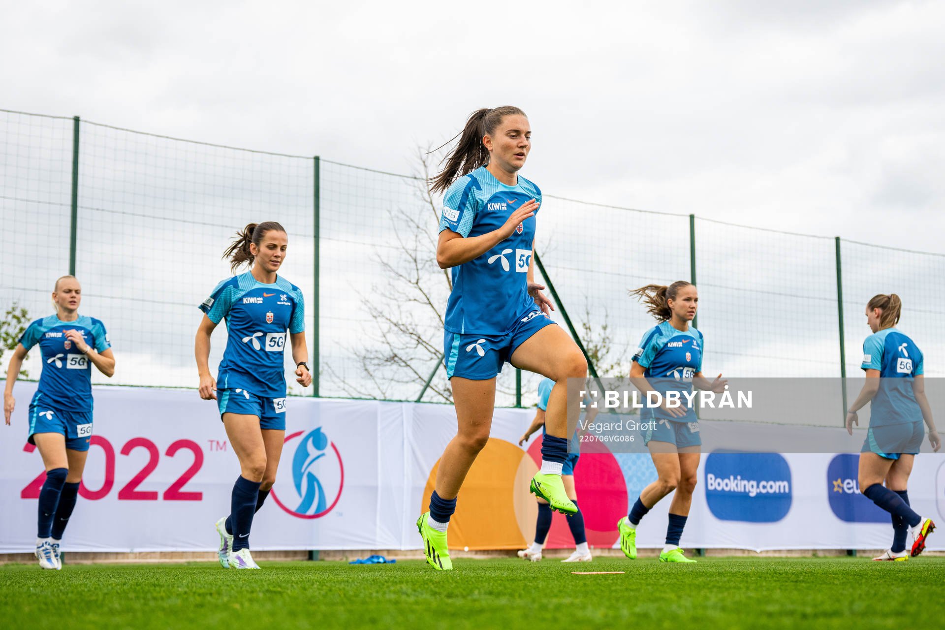 Vilde Bøe Risa of the Norwegian national football team at