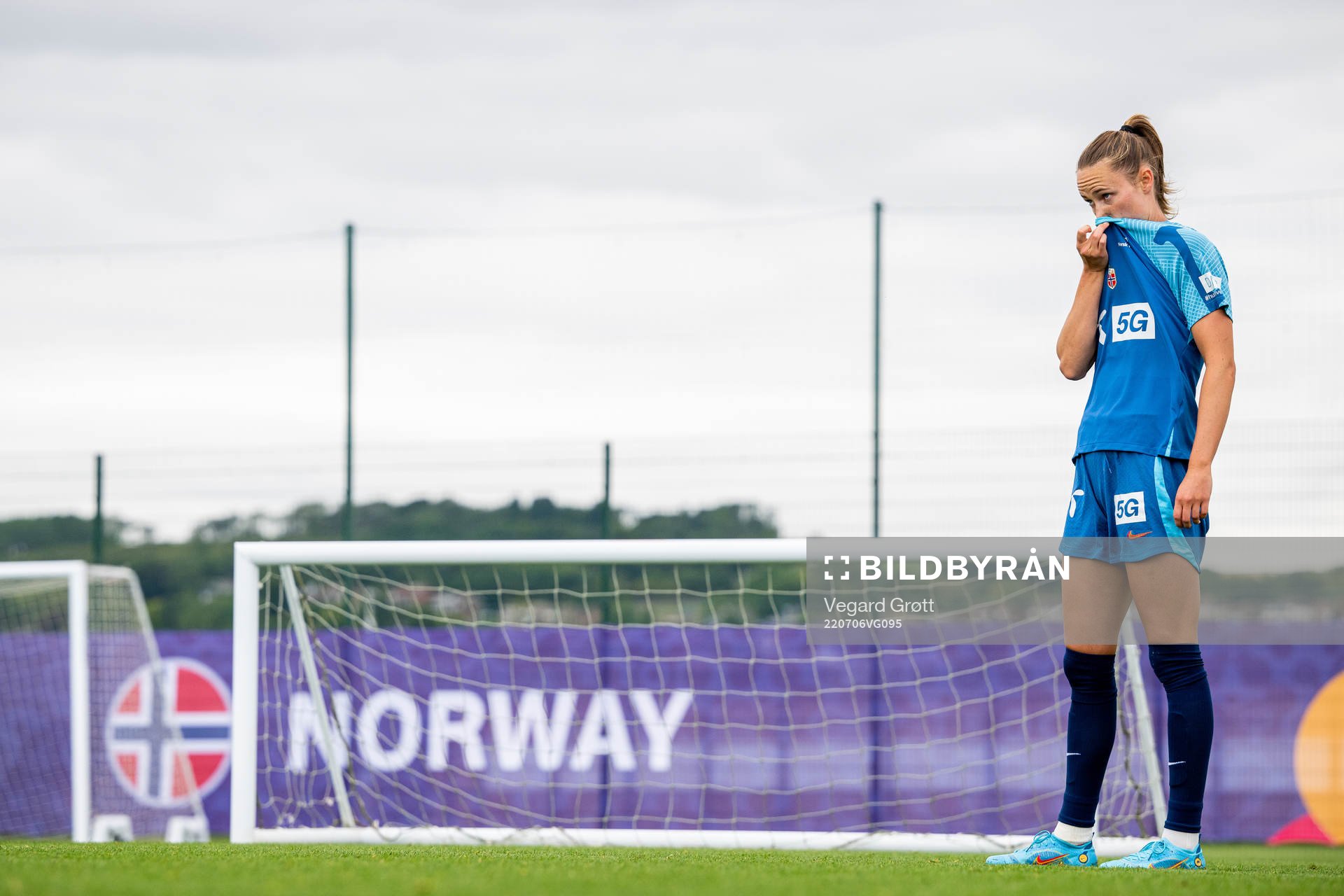 Caroline Graham Hansen of the Norwegian national football