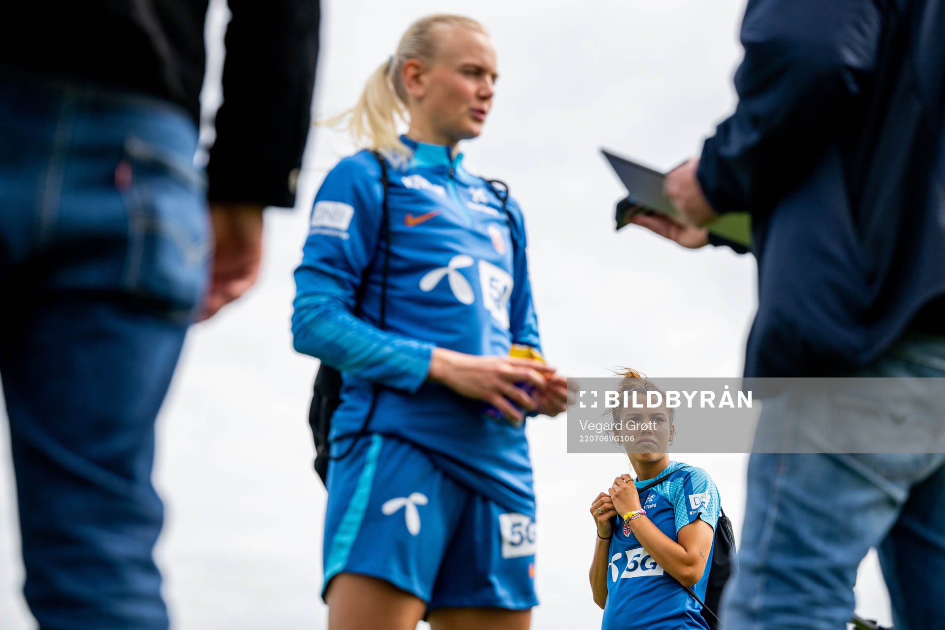 Celin Bizet Ildhusøy of the Norwegian national football
