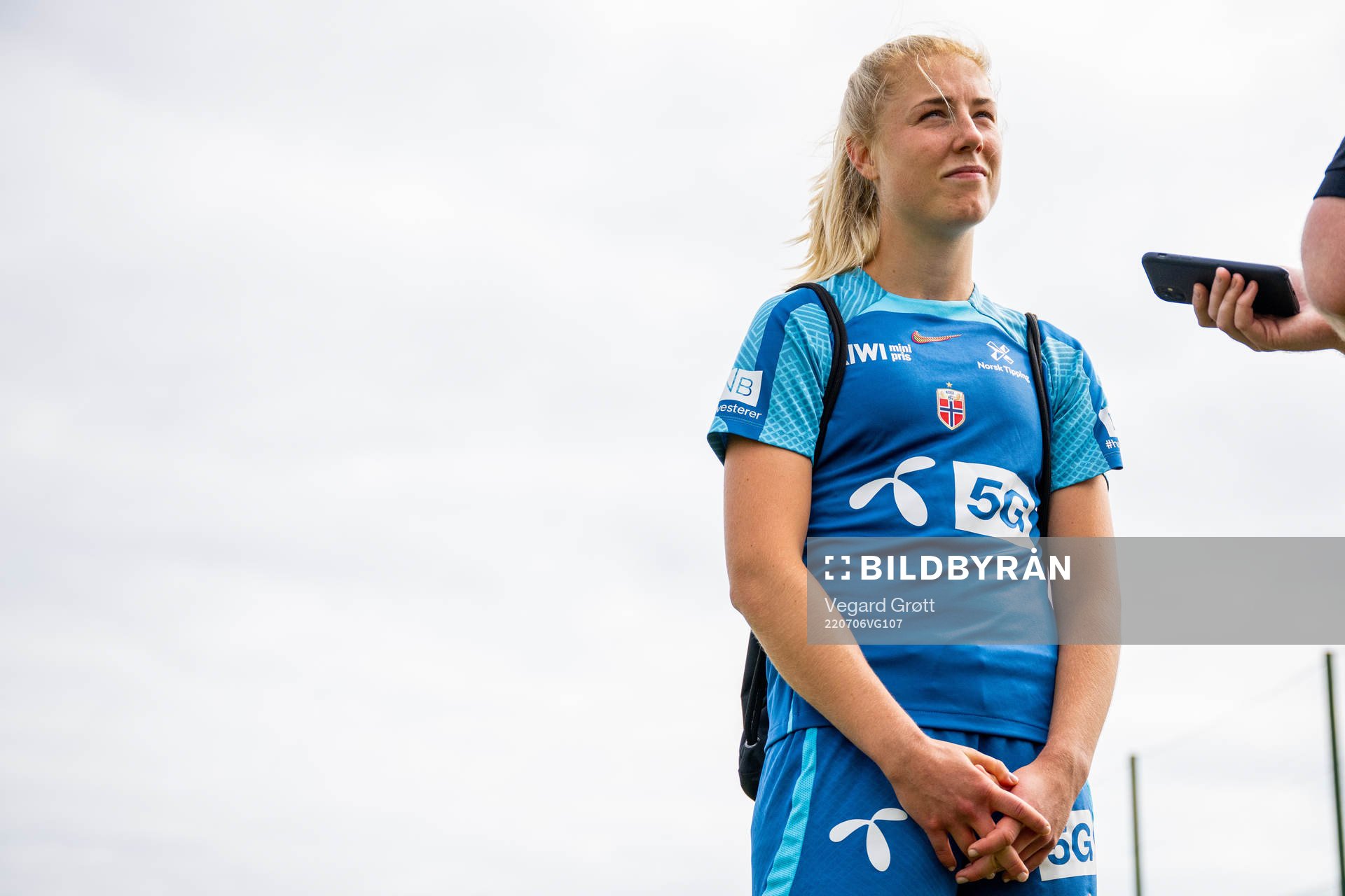 Sophie Román Haug of the Norwegian national football team