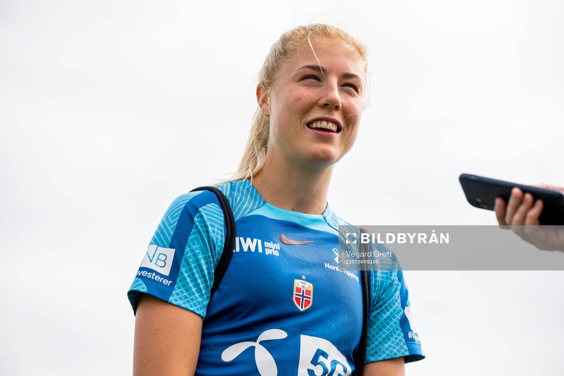 Sophie Román Haug of the Norwegian national football team