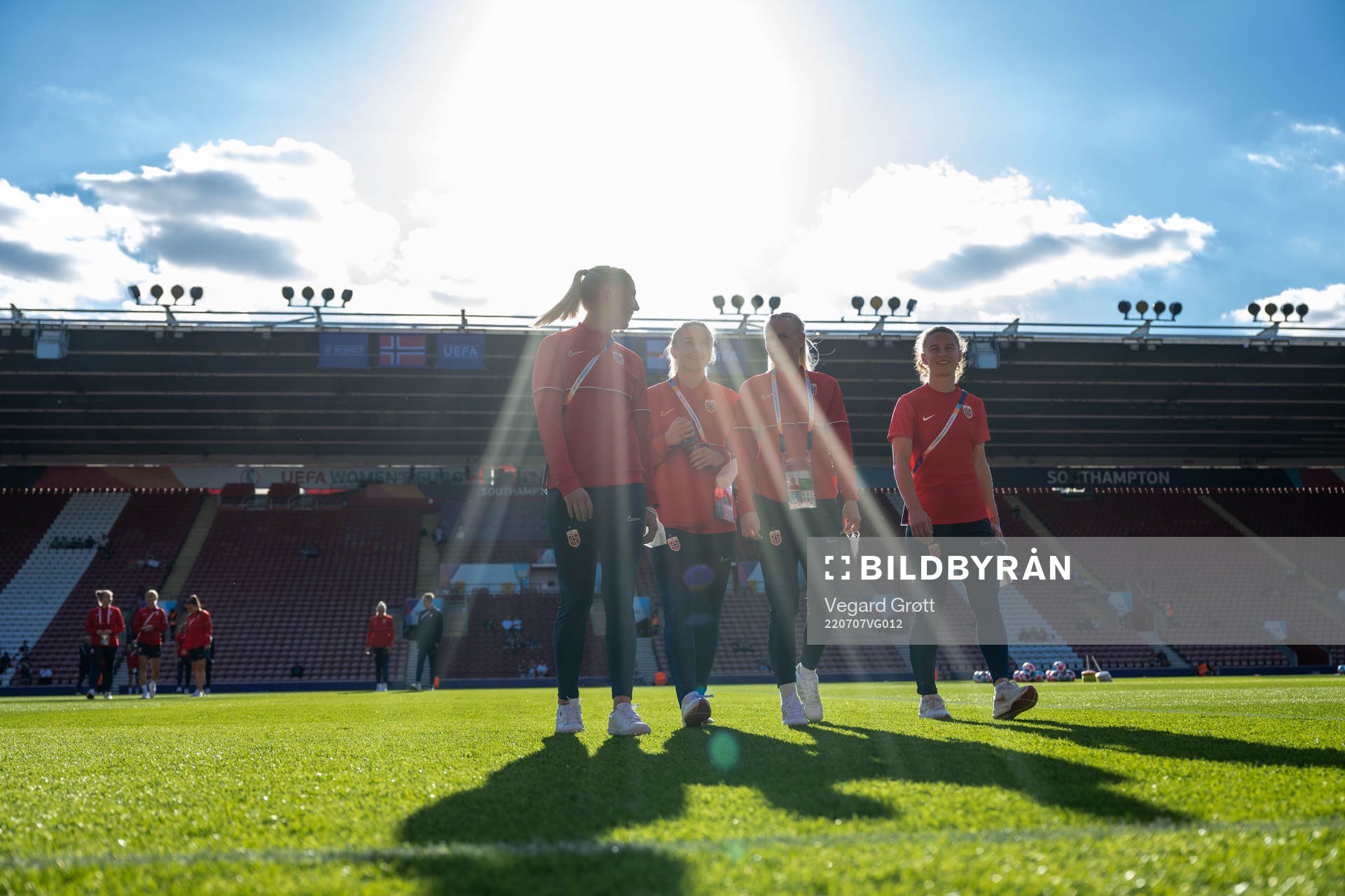 Sophie Roman Haug, Anna Jøsendal, Karina Sævik and Synne