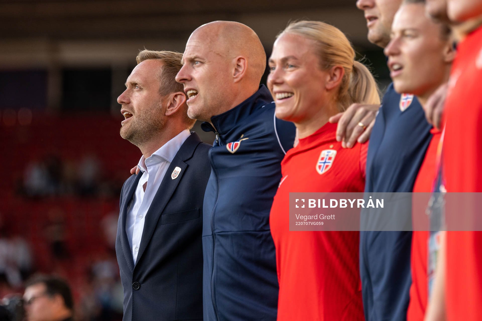 Head coach Martin Sjögren of Norway