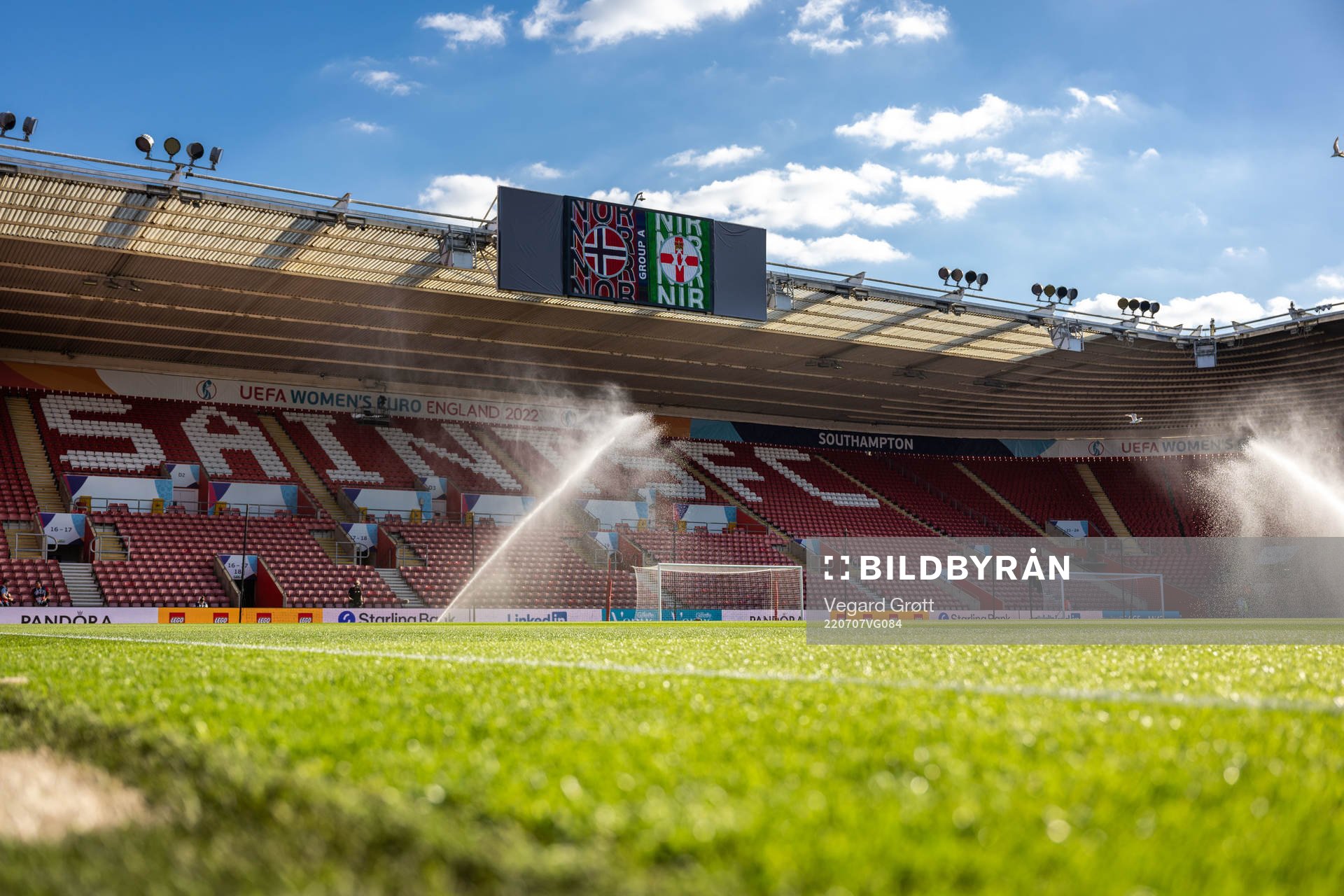 General view of St Mary's Stadium