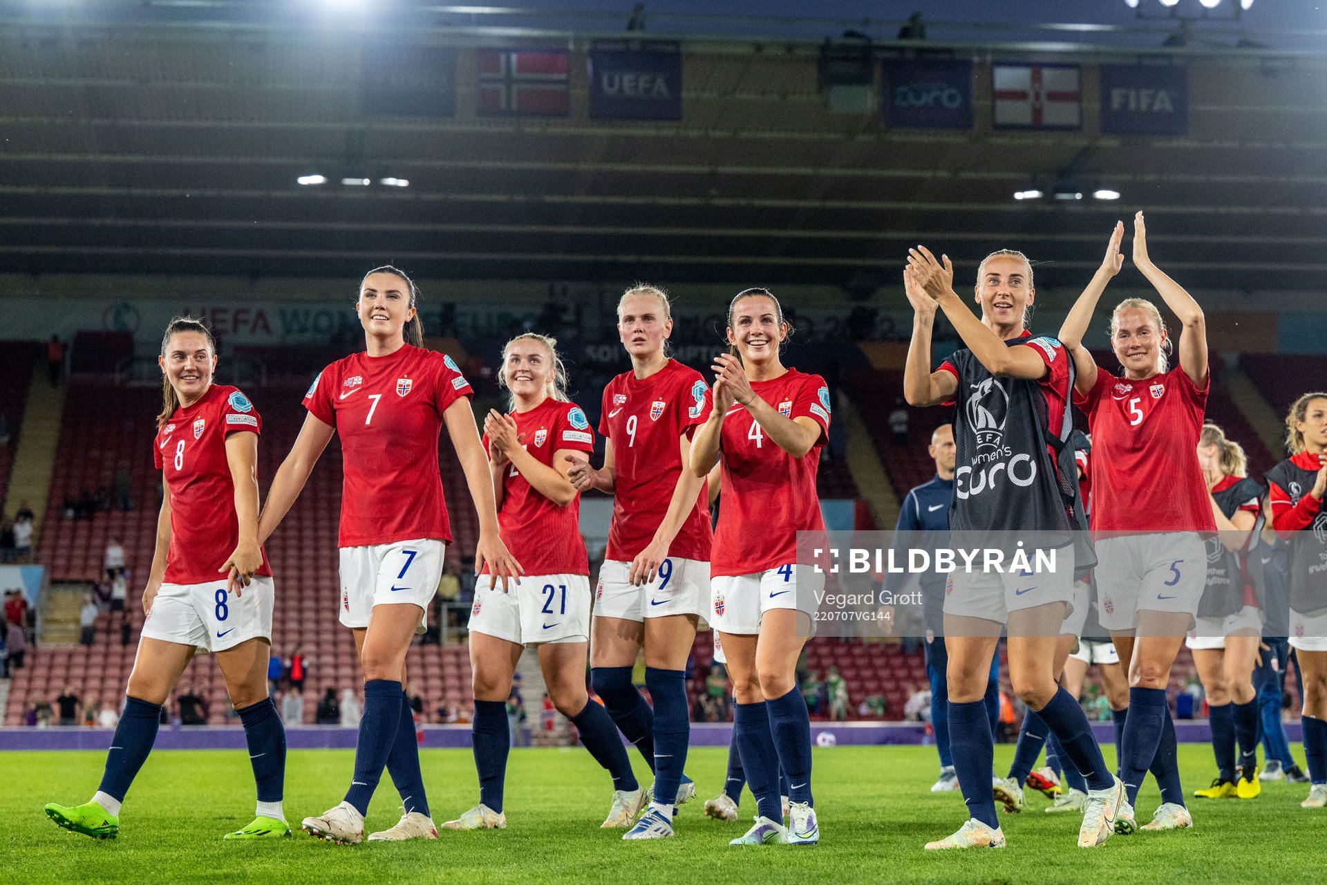 Ingrid Syrstad Engen, Tuva Hansen, Anja Sønstevold and