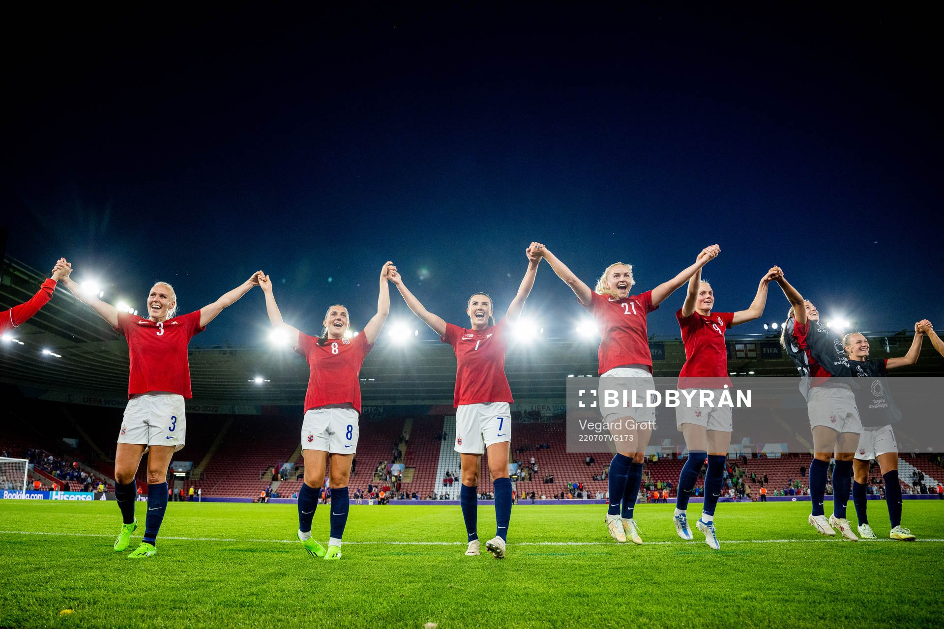 Maria Thorisdottir, Vilde Bøe Risa, Ingrid Syrstad Engen,