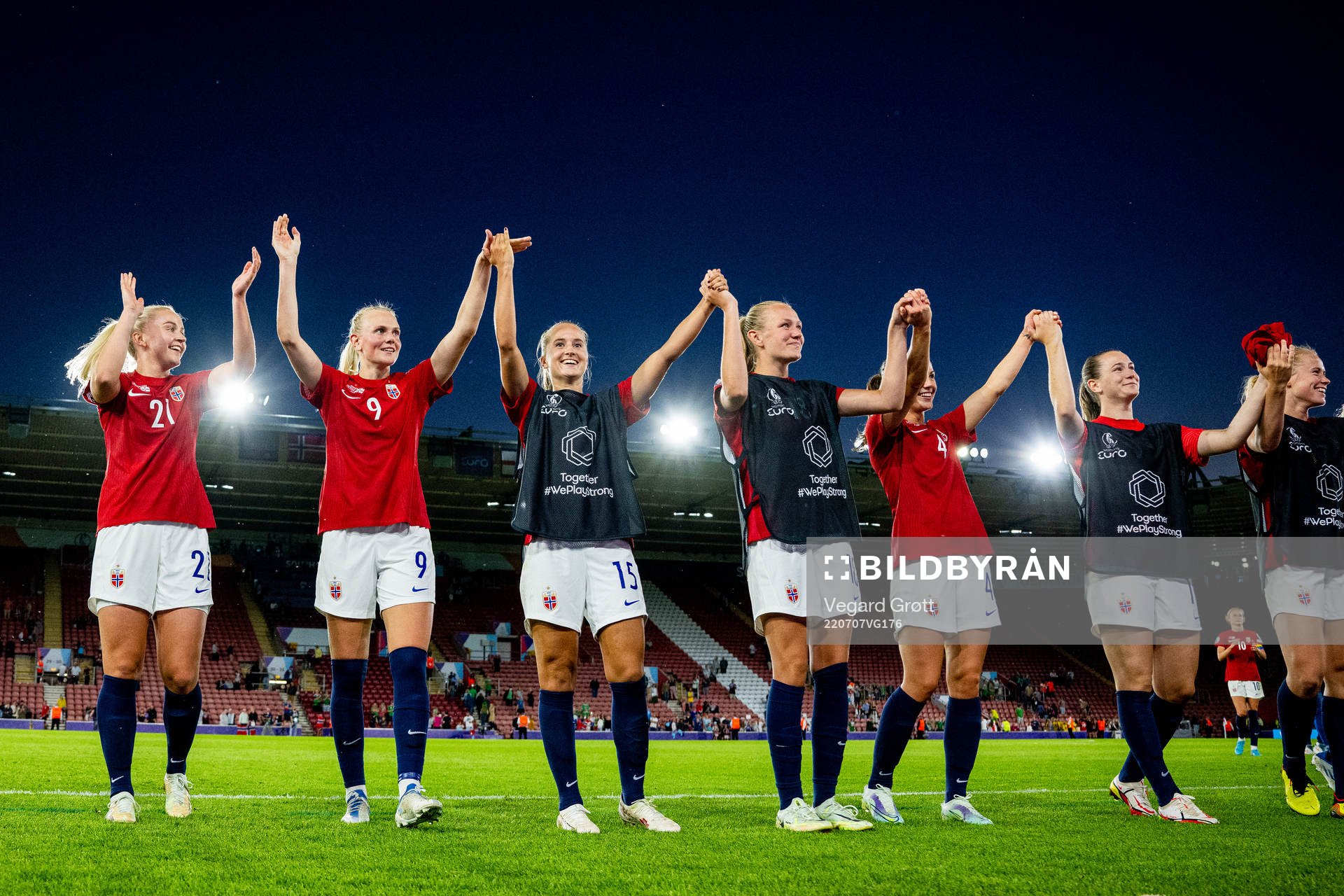 Anna Jøsendal, Karina Sævik, Amalie Eikeland, Frida