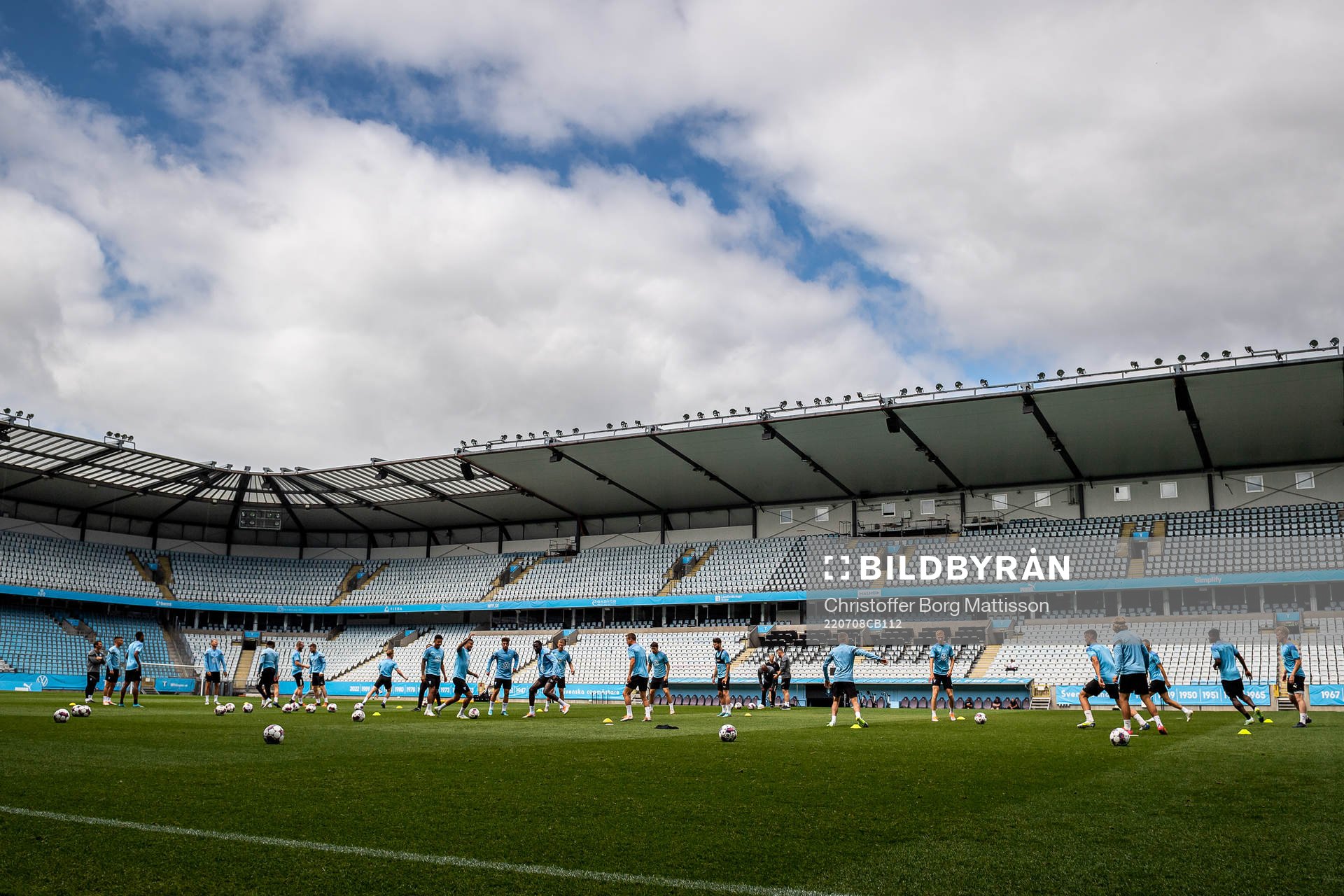 Interiör av Eleda Stadion
