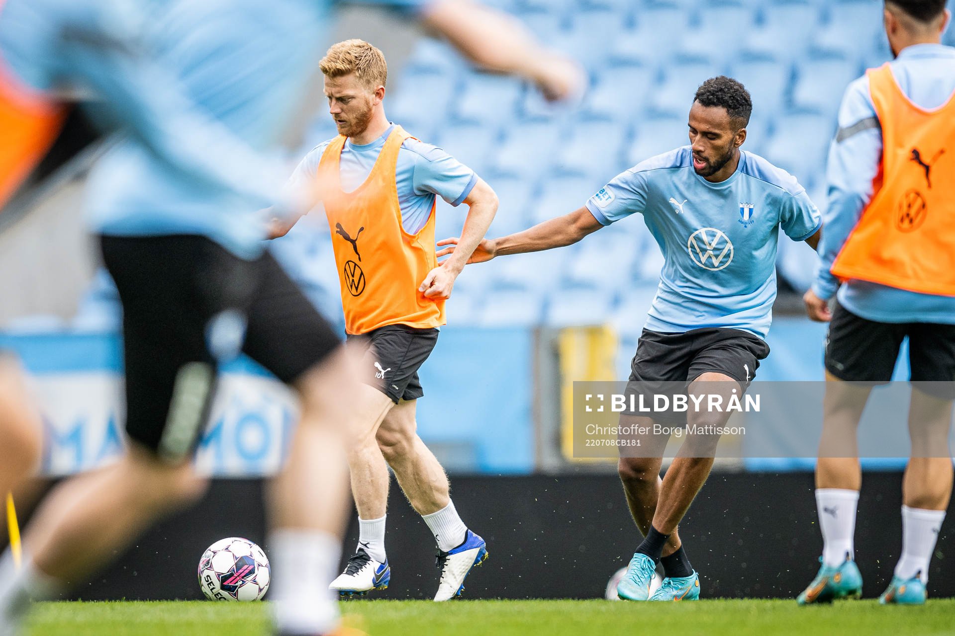 Anders Christiansen och Isaac Kiese Thelin