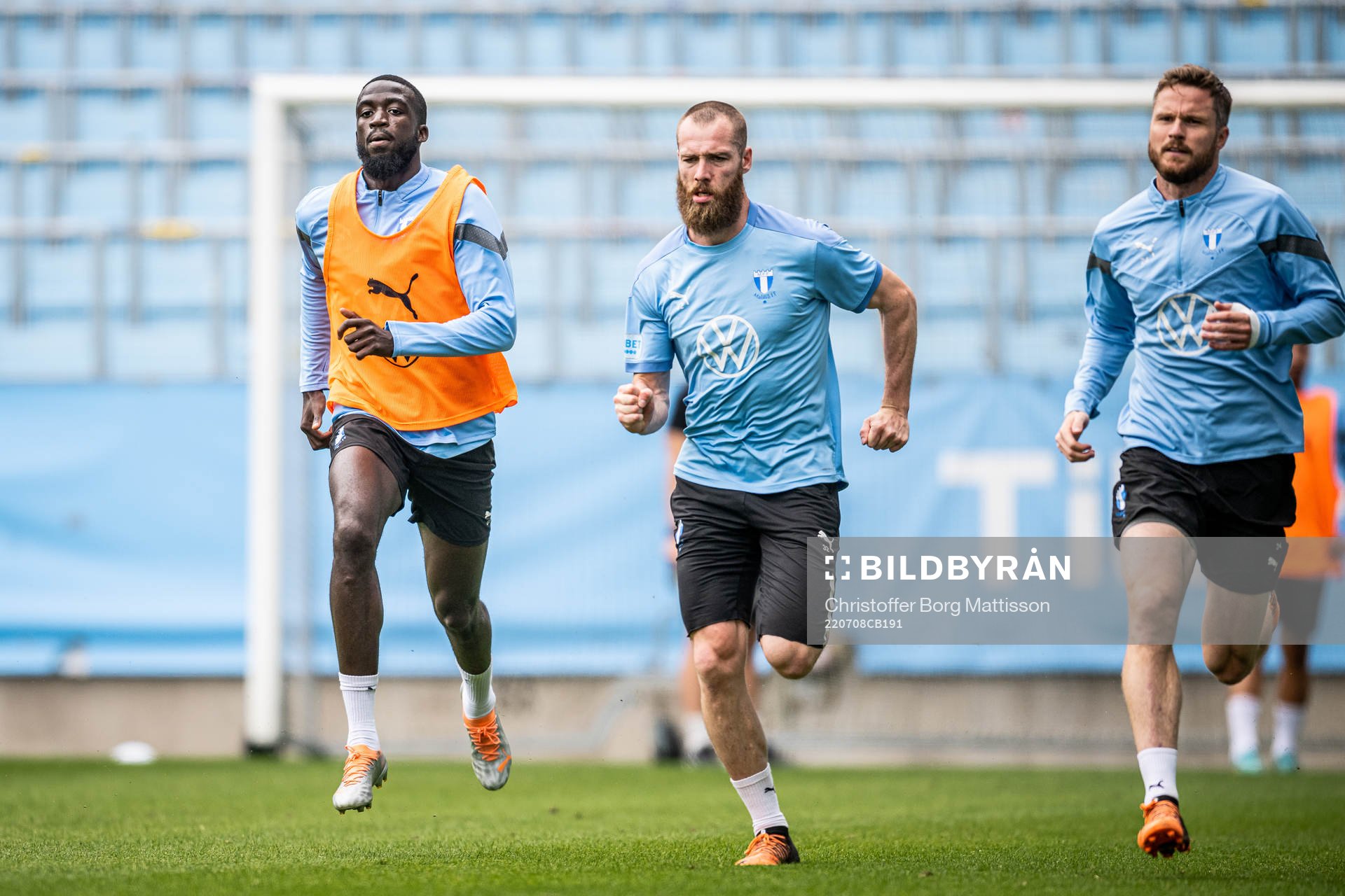 Mahame Siby, Jo Inge Berget och Lasse Nielsen