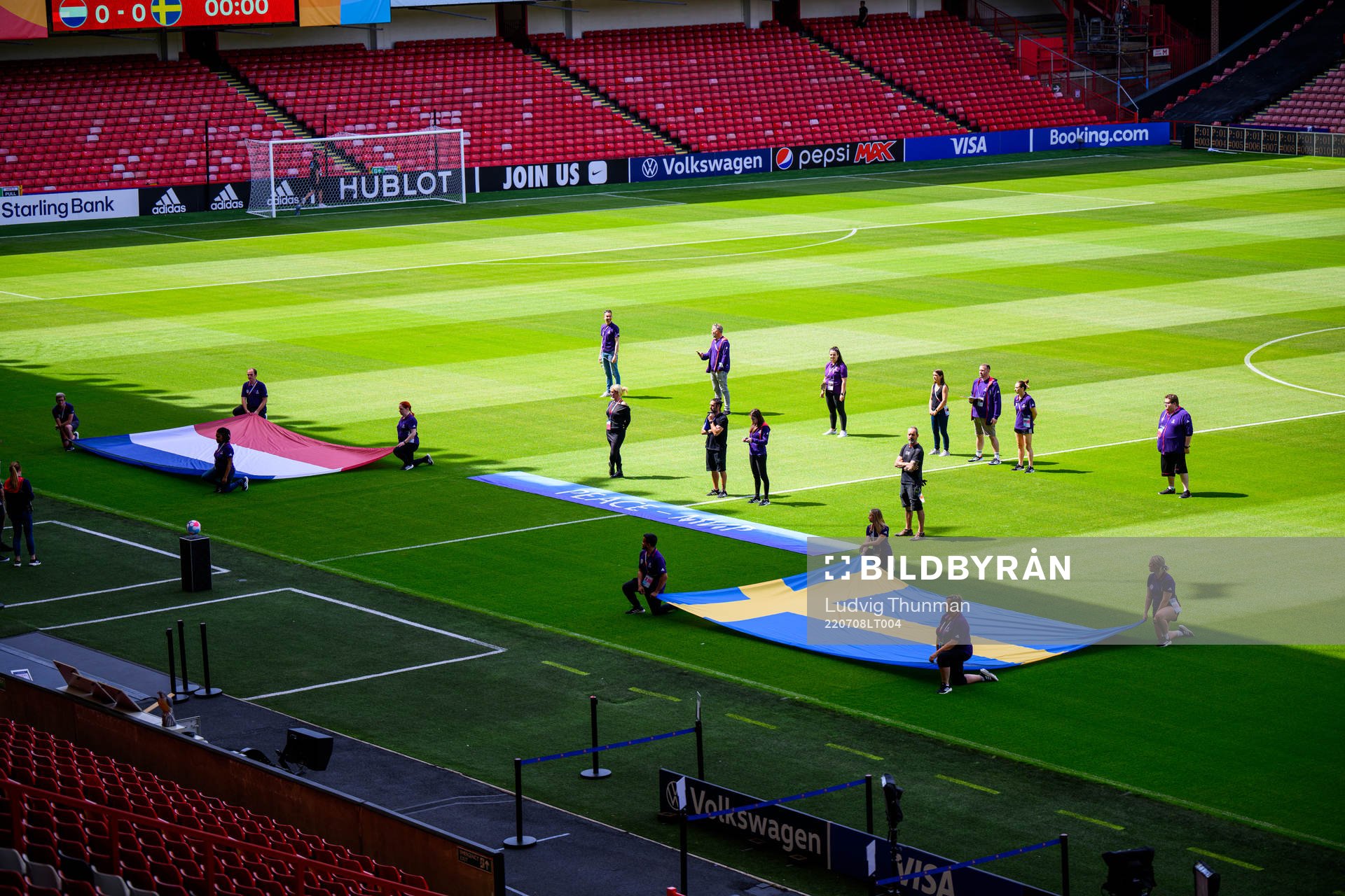 Interior view of Bramall Lane