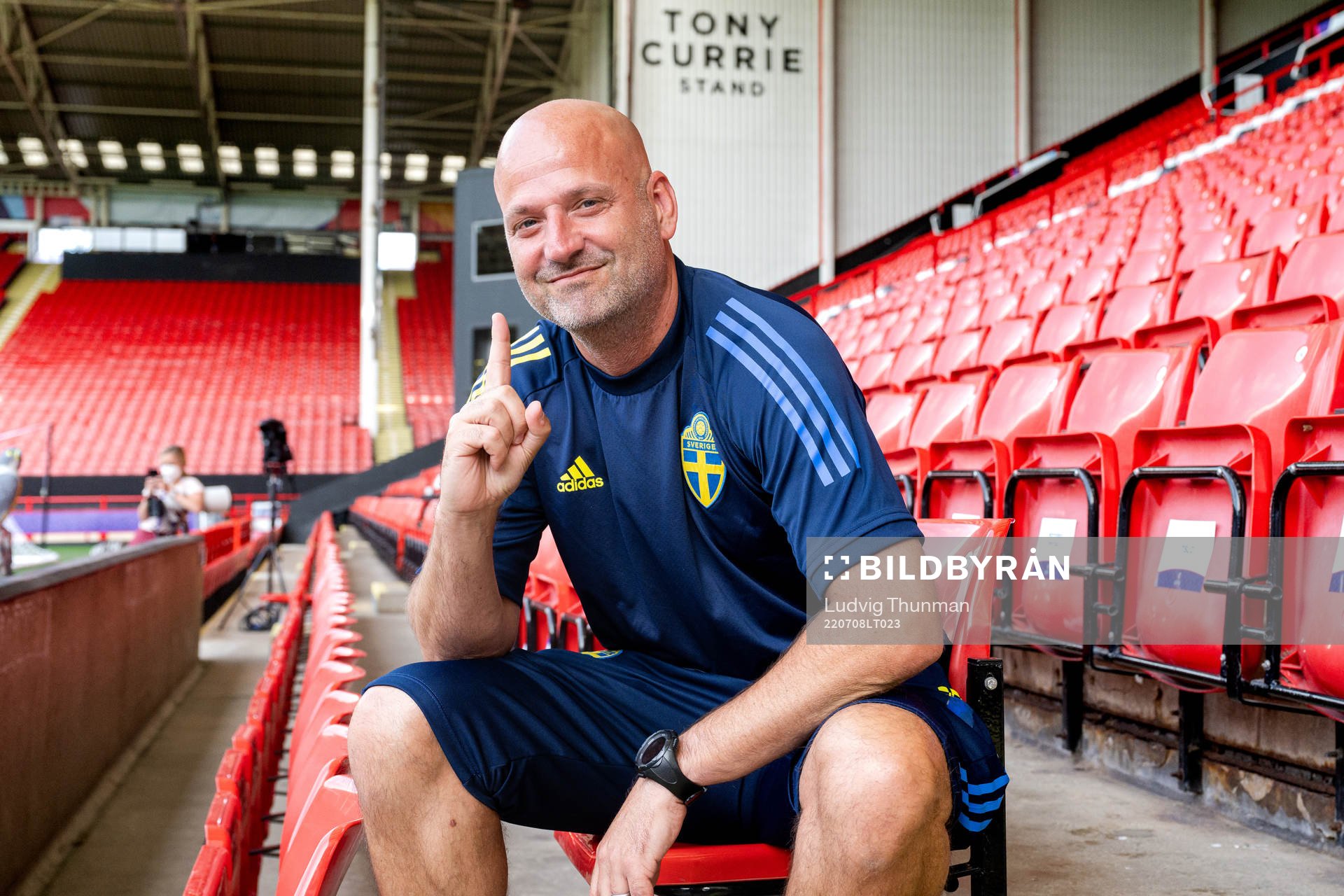 Magnus Wikman, assistant coach of Sweden
