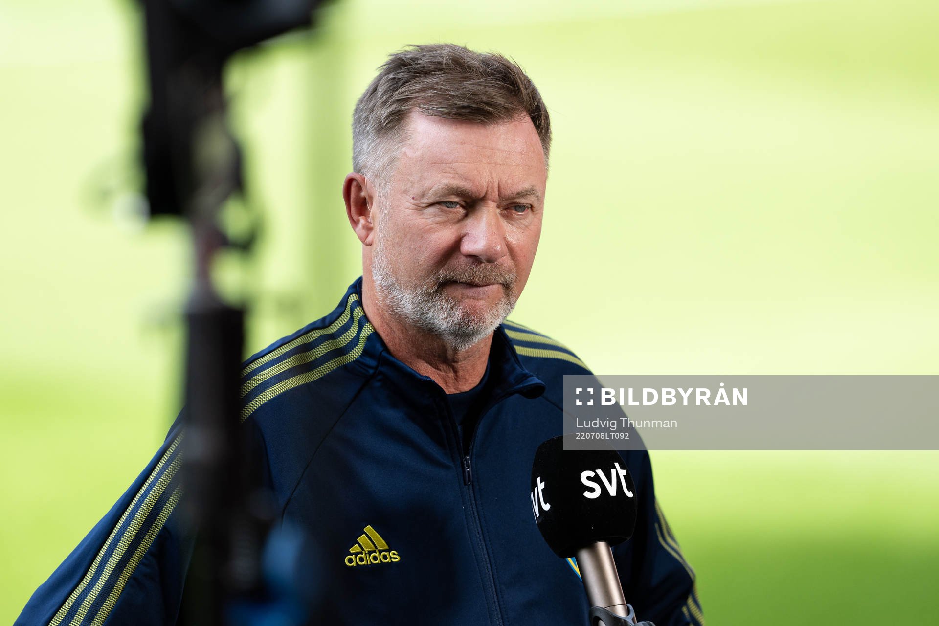 Peter Gerhardsson, head coach of Sweden