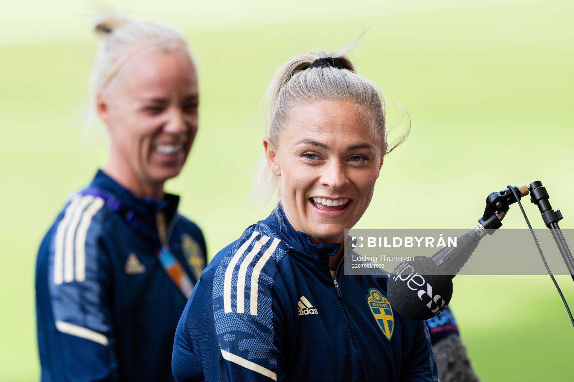 Caroline Seger and Fridolina Rolfö
