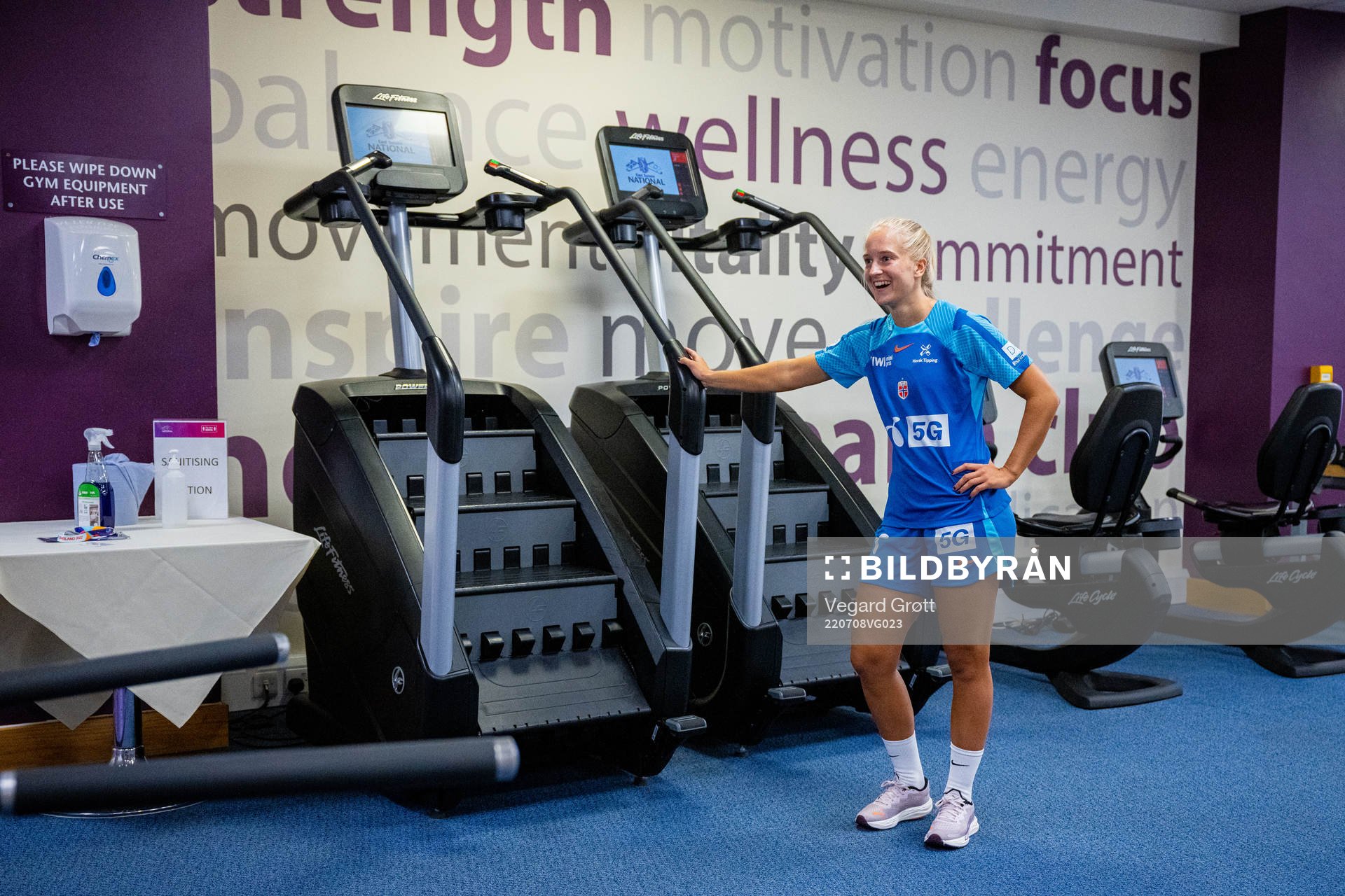 Amalie Eikeland of the Norwegian national football team at