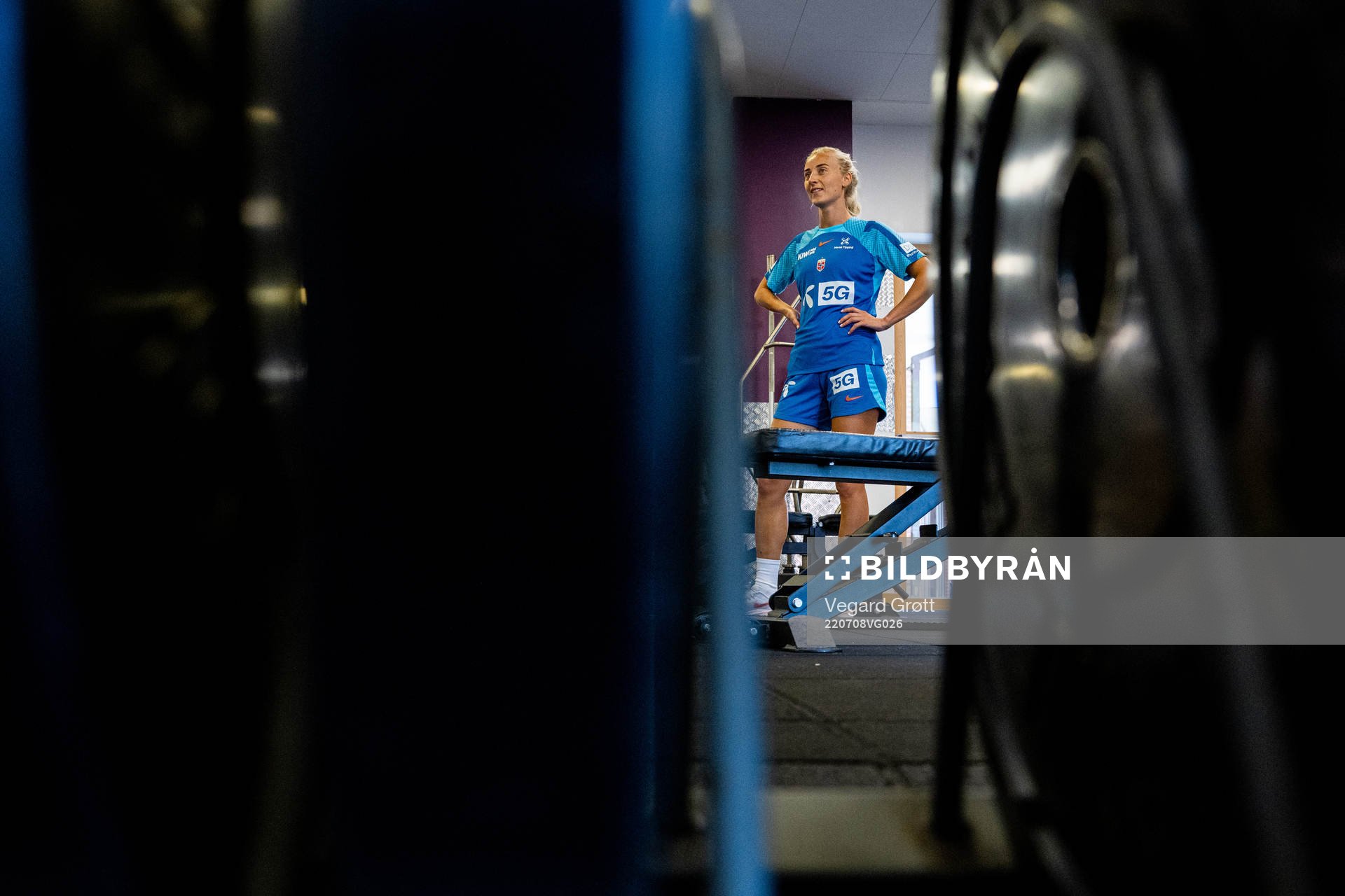 Anja Sønstevold of the Norwegian national football team at