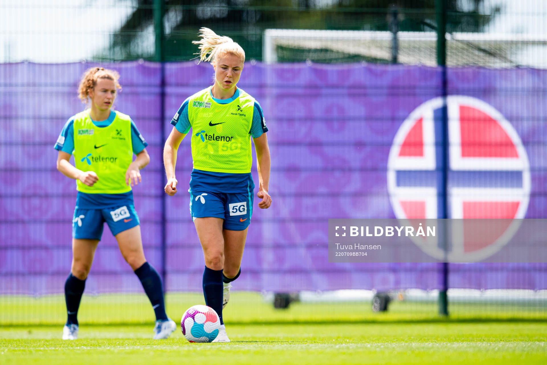 Sophie Román Haug of the Norwegian national football team