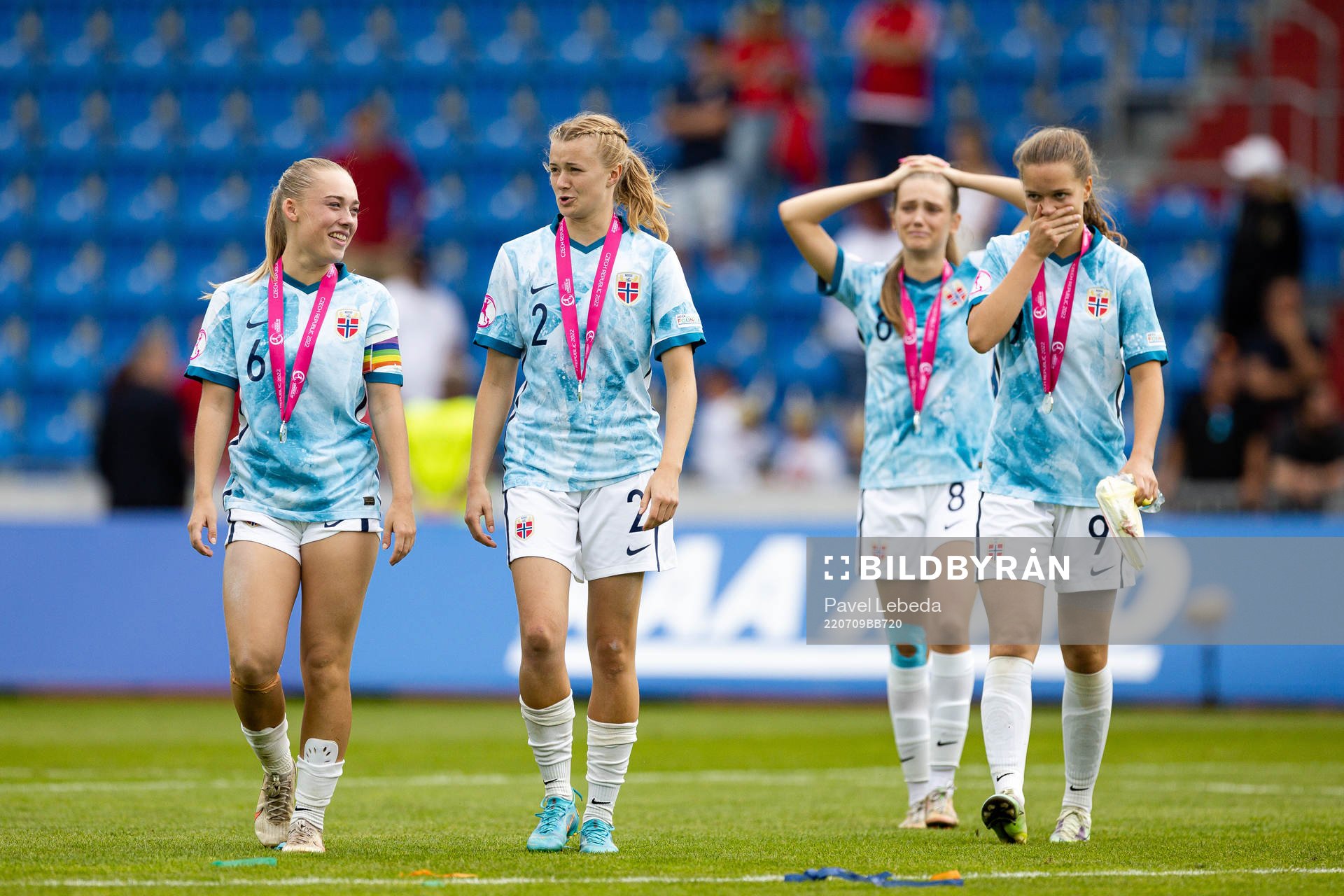 Julie Jorde , Thea Sørbo, Irene Dirdal and Iris
