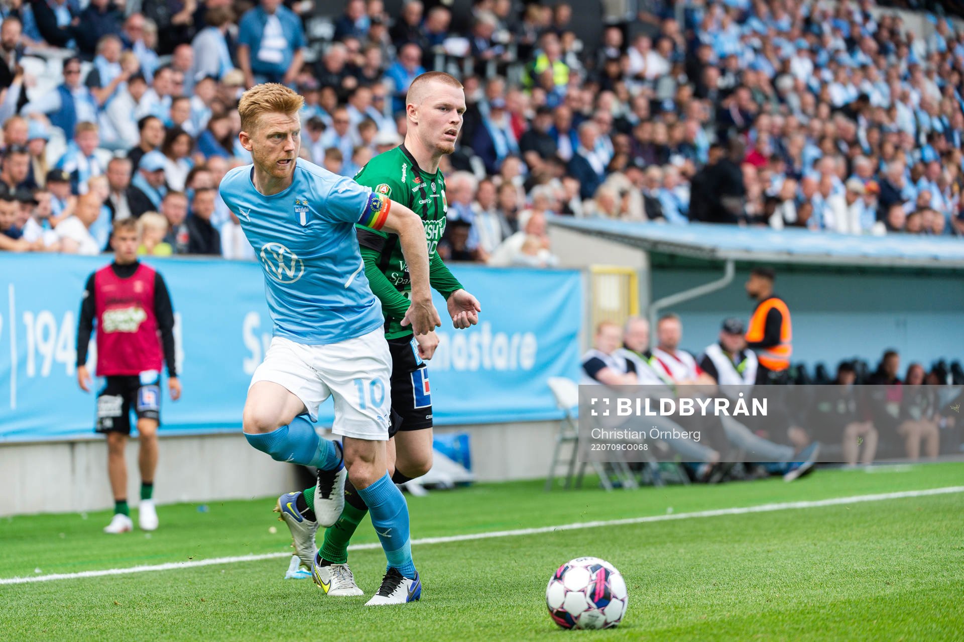 Malmö FFs Anders Christiansen och Varbergs Anton