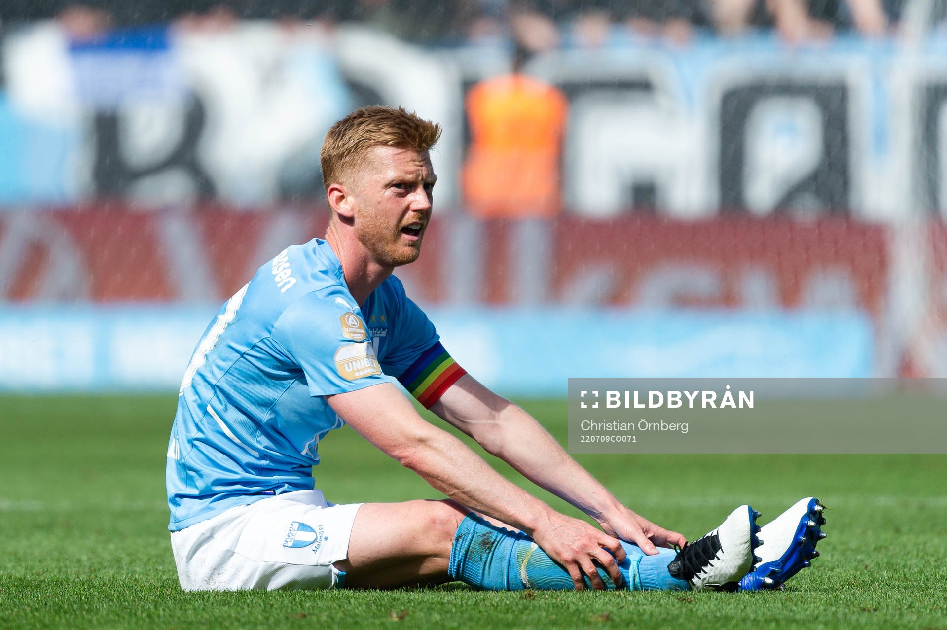 Malmö FFs Anders Christiansen deppar