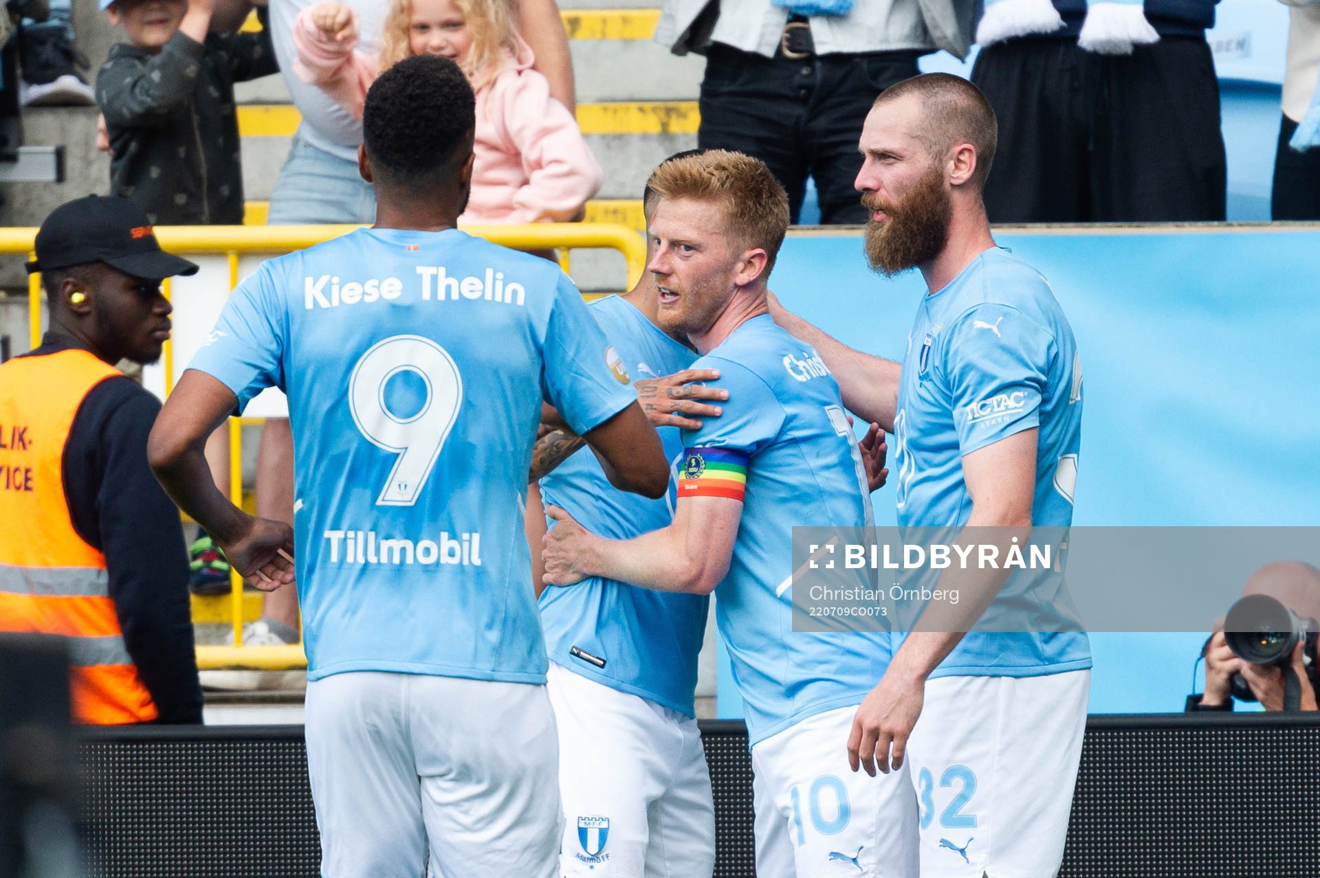 Malmö FFs Anders Christiansen jublar