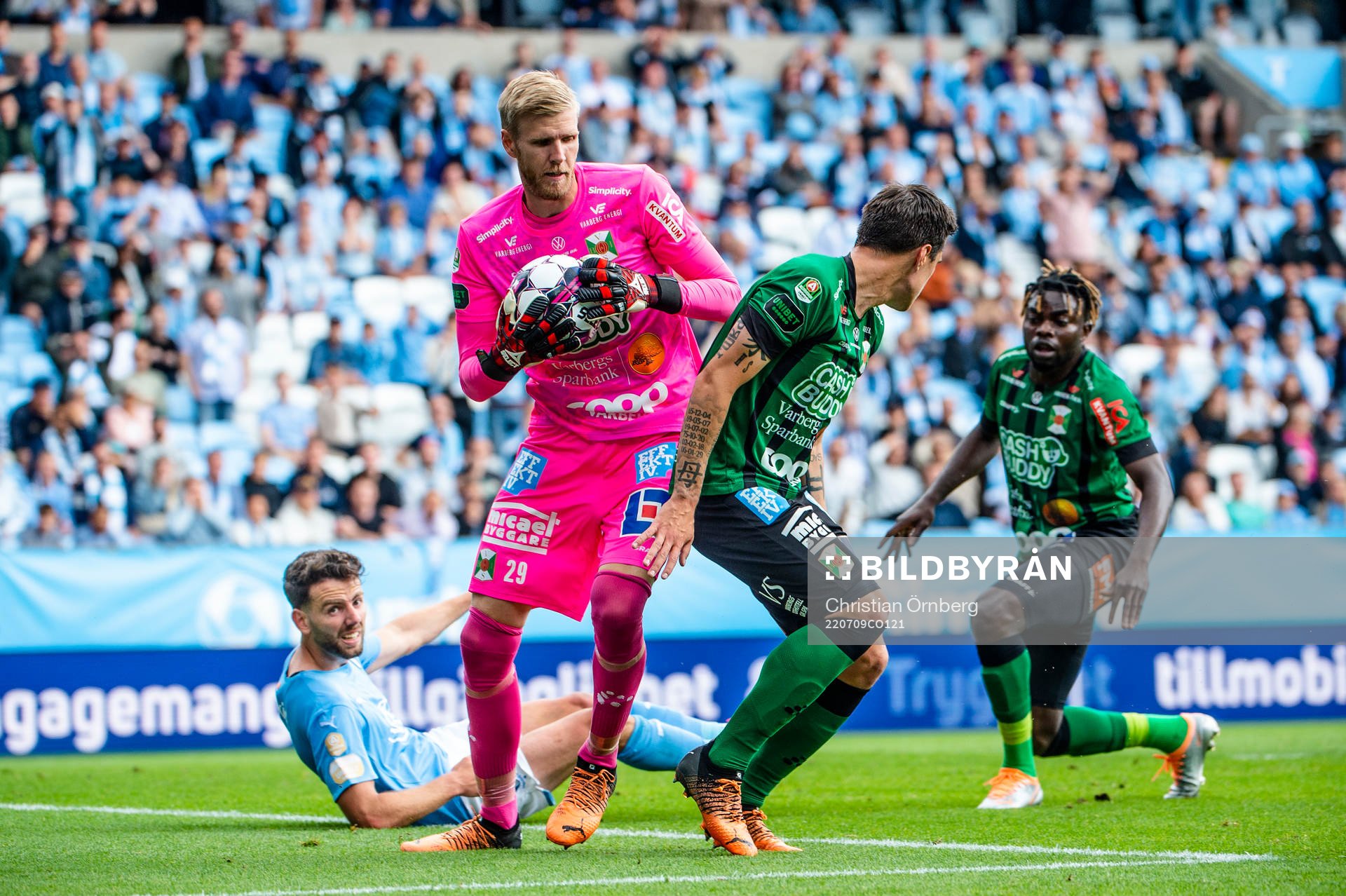 Varbergs målvakt Fredrik Andersson