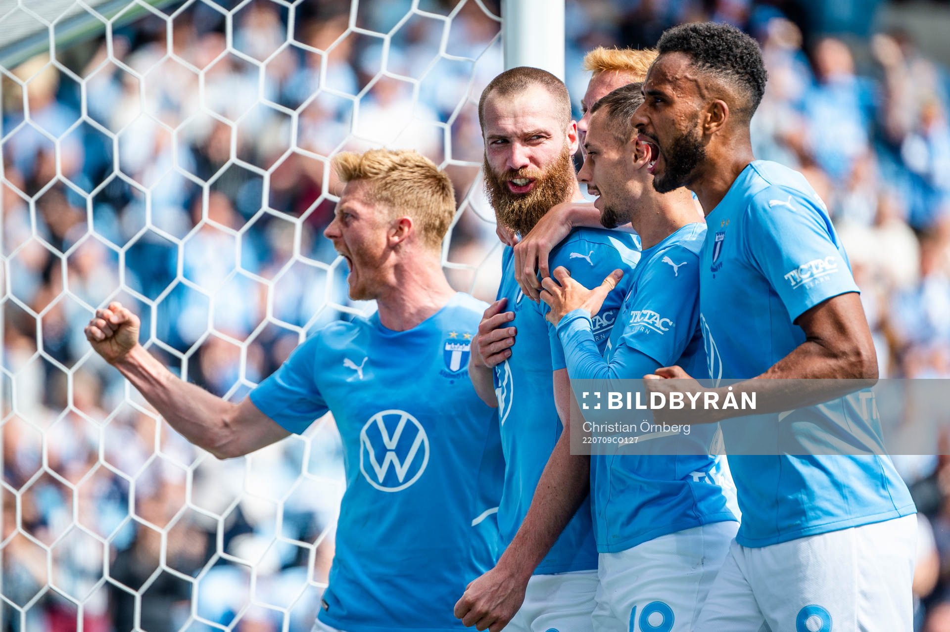 Malmö FFs Jo Inge Berget jublar
