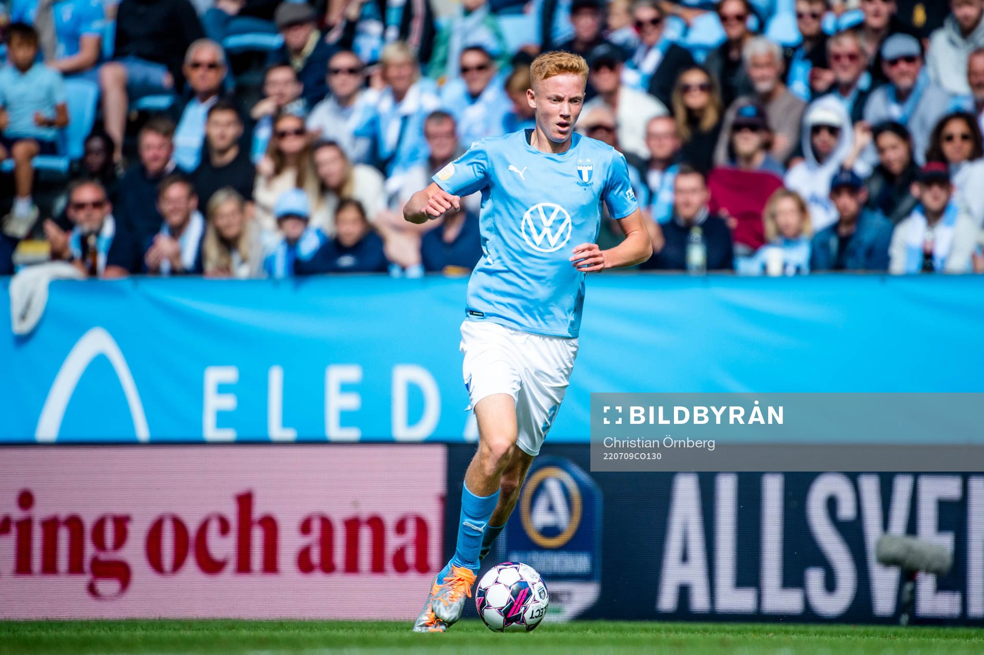 Malmö FFs Hugo Larsson