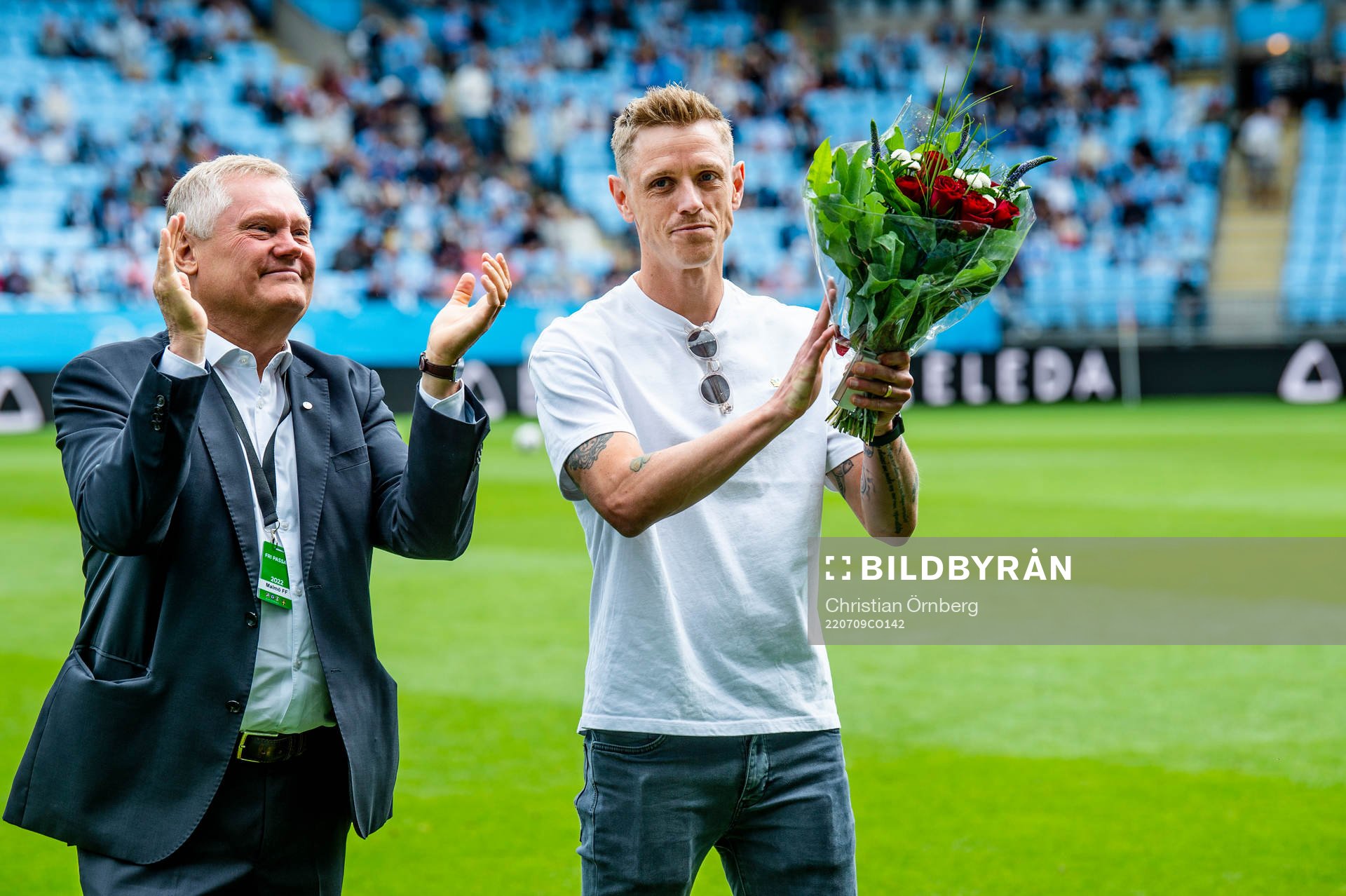 Malmö FFs Sören Rieks hyllas för 200 matcher i Malmö FF