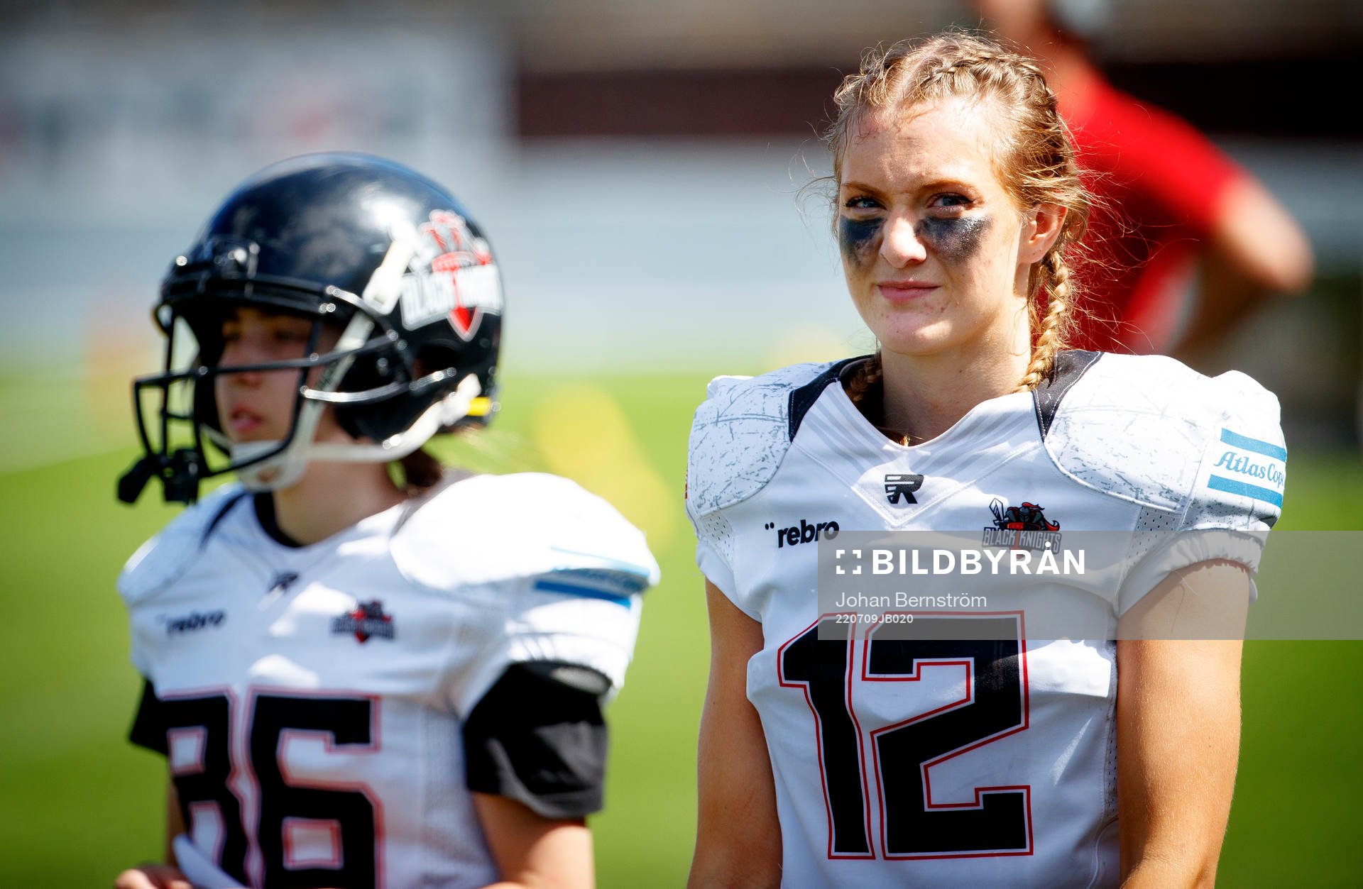 Örebro Black Knights spelare deppar