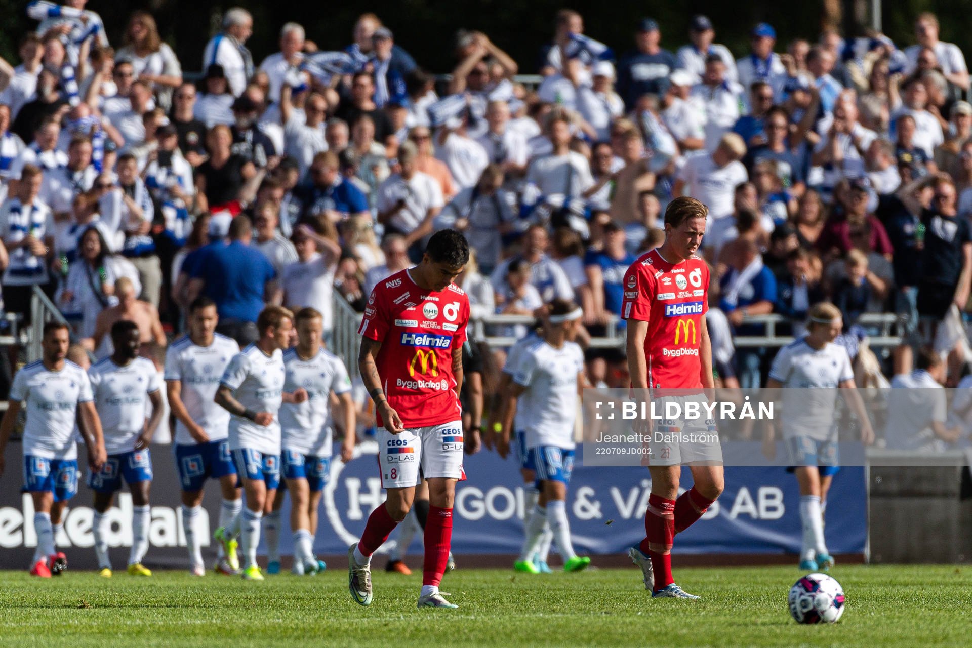 Degerfors spelare deppar