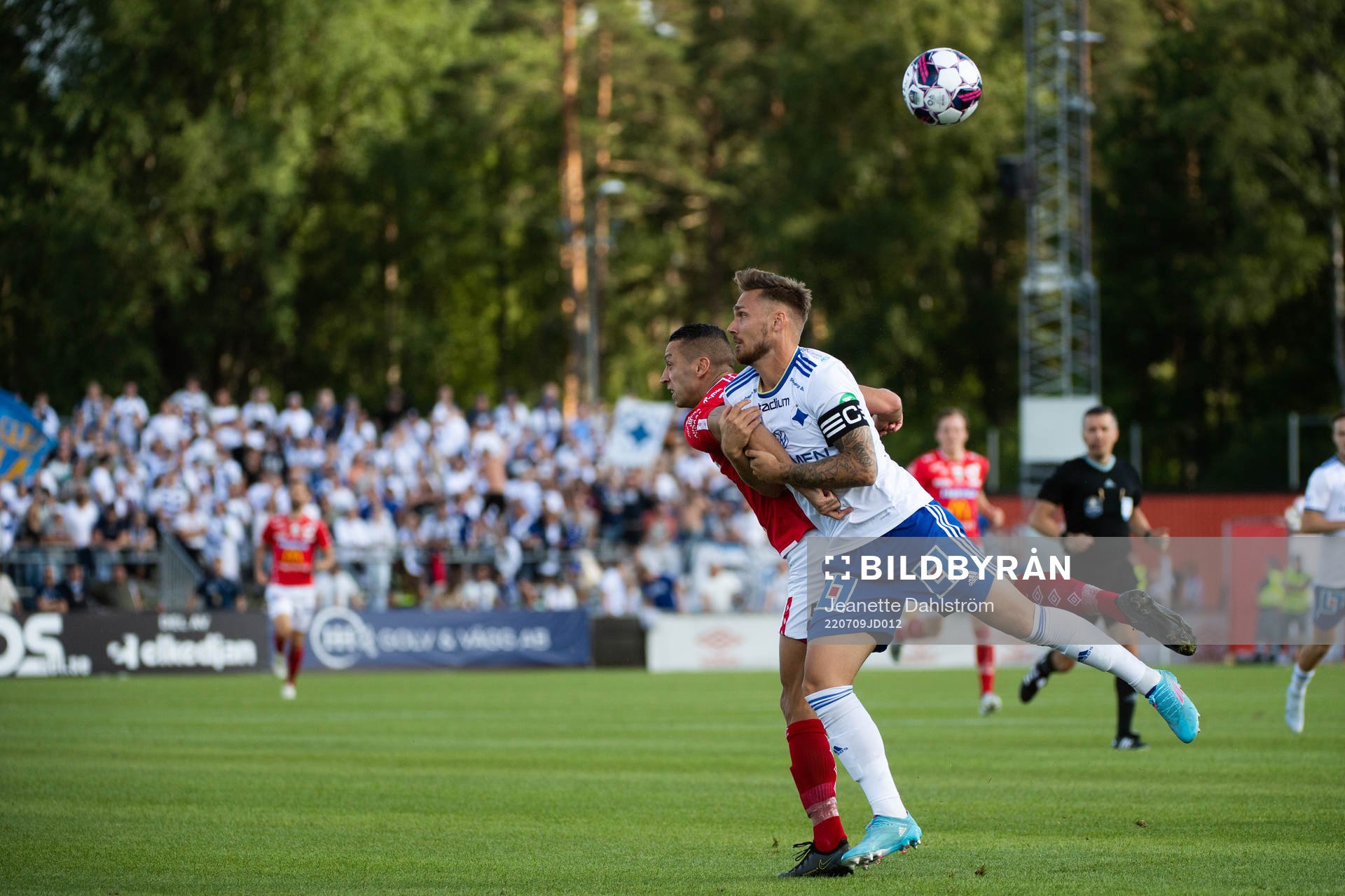IFK Norrköpings Marco Lund Nielsen och Degerfors Nikola