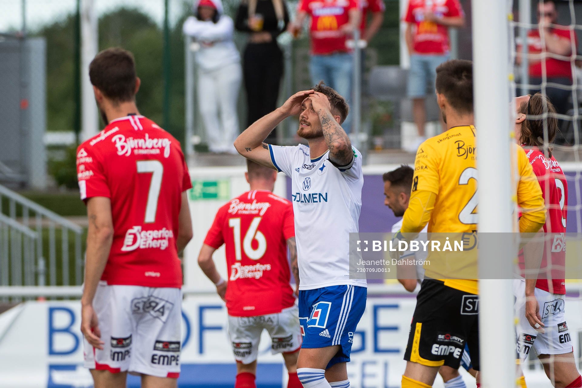 IFK Norrköpings Marco Lund Nielsen missar målet