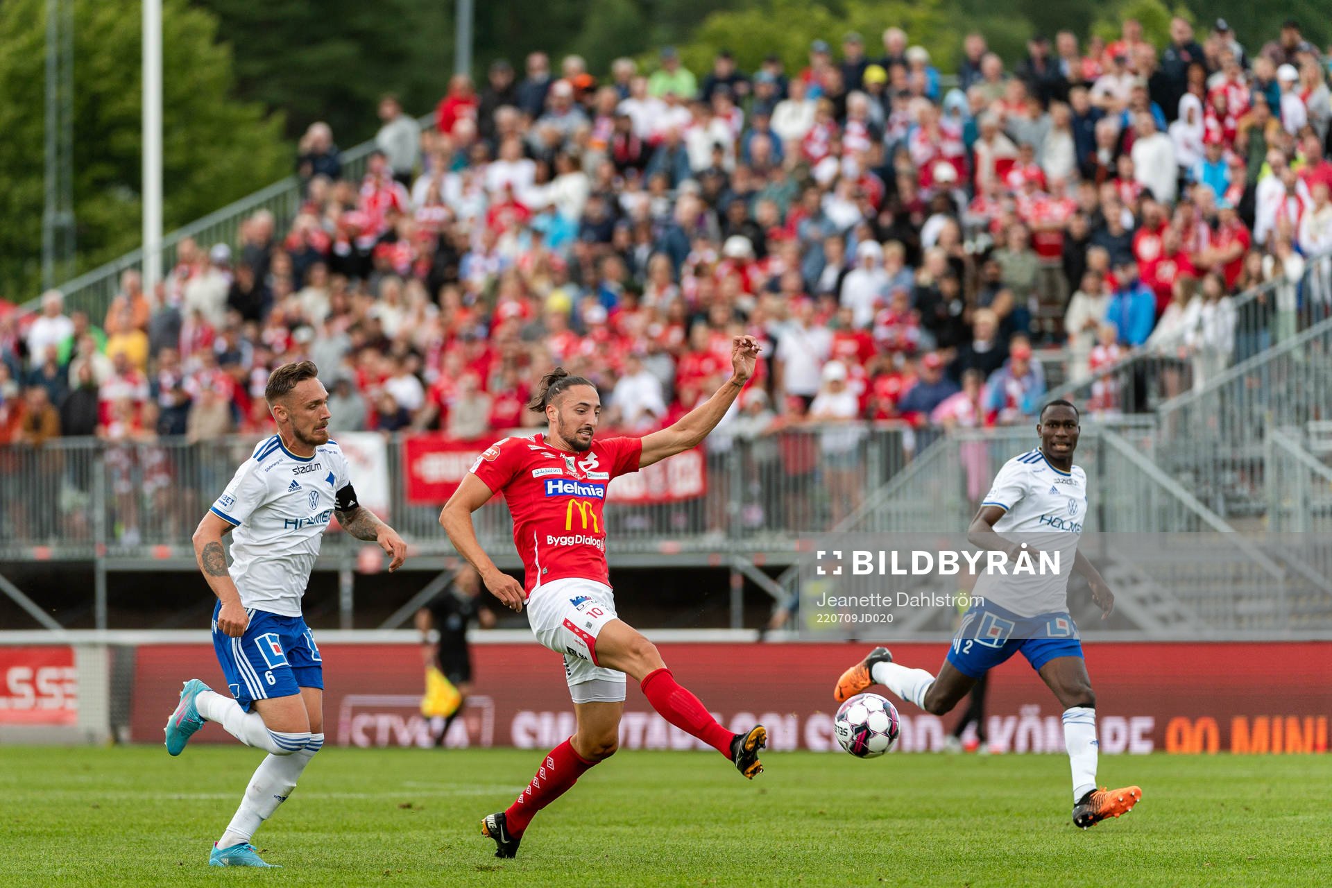 Degerfors Dijan Vukojevic och IFK Norrköpings Linus