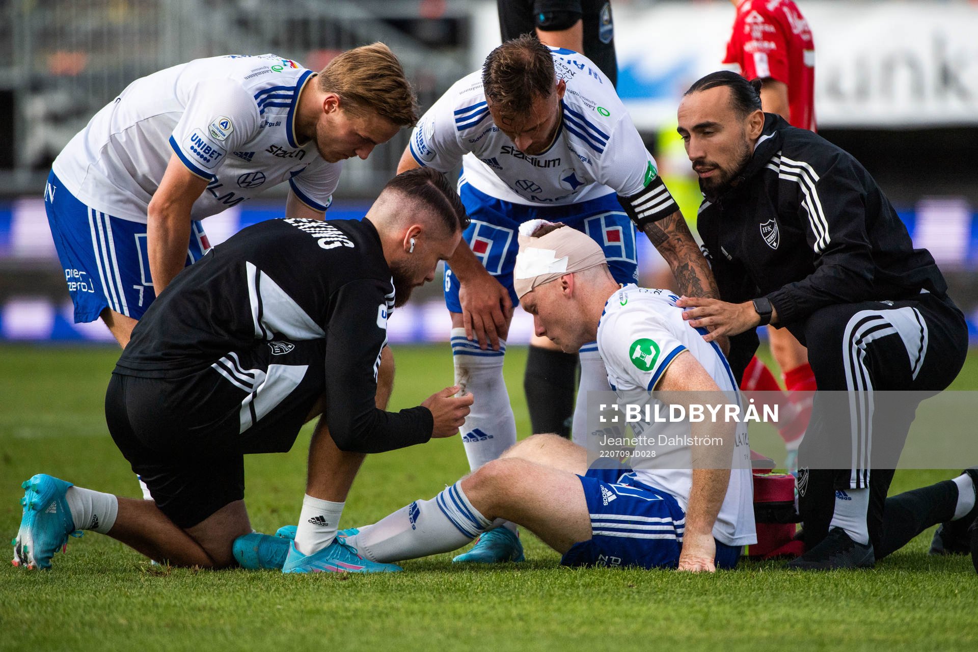 IFK Norrköpings Linus Wahlqvist Egnell får vård