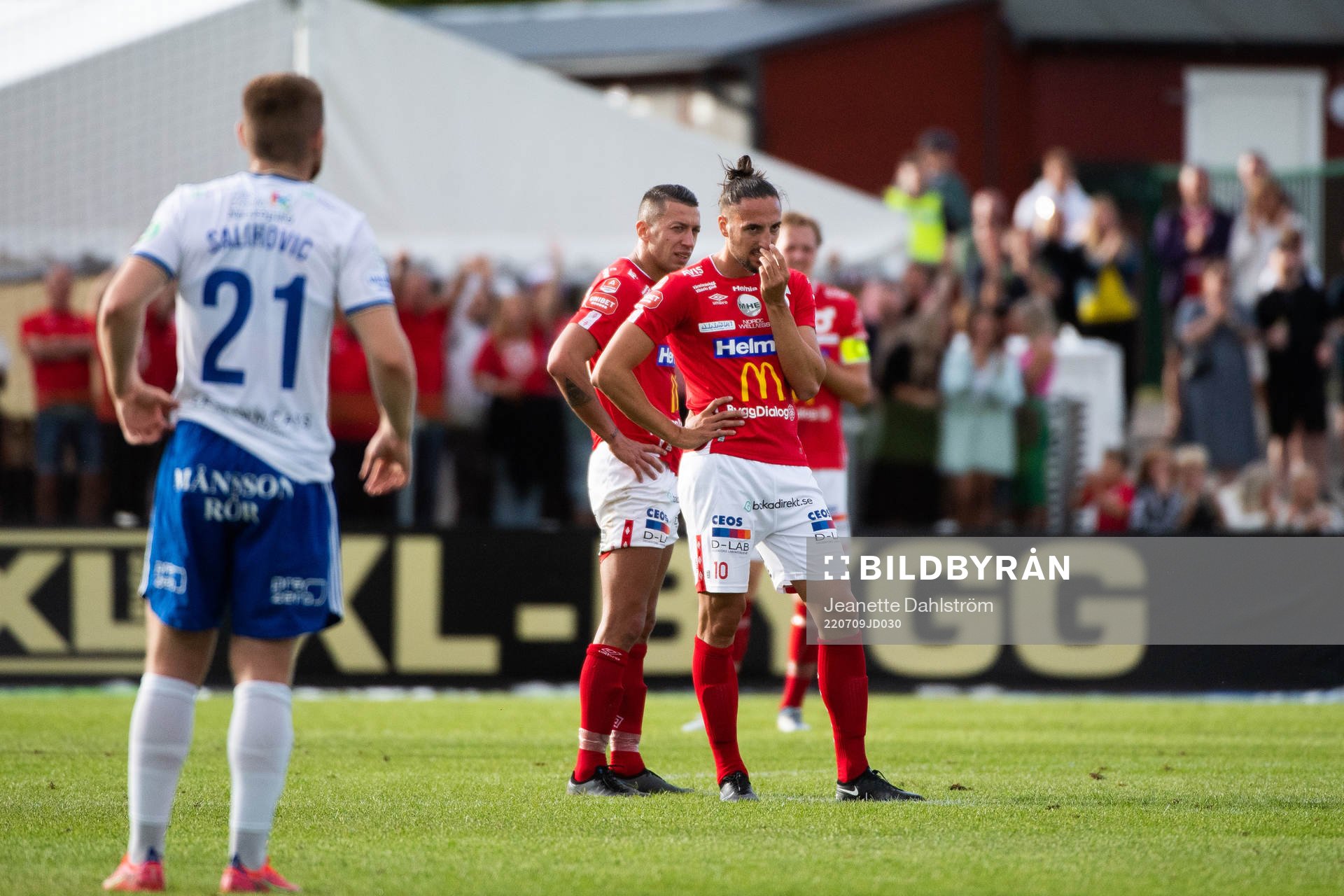 Degerfors Dijan Vukojević och Nikola Djurdjic deppar