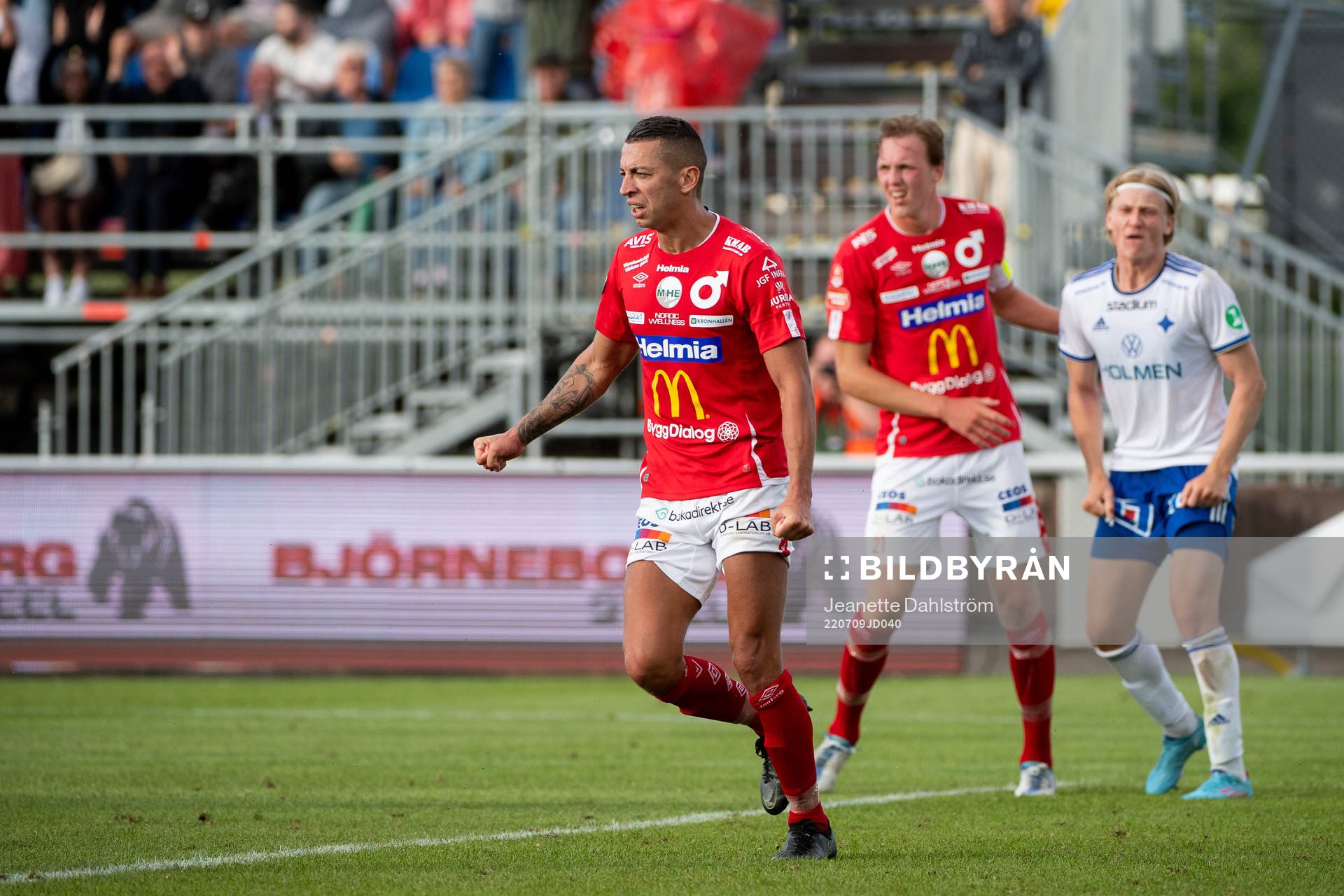 Degerfors Nikola Djurdjic jublar